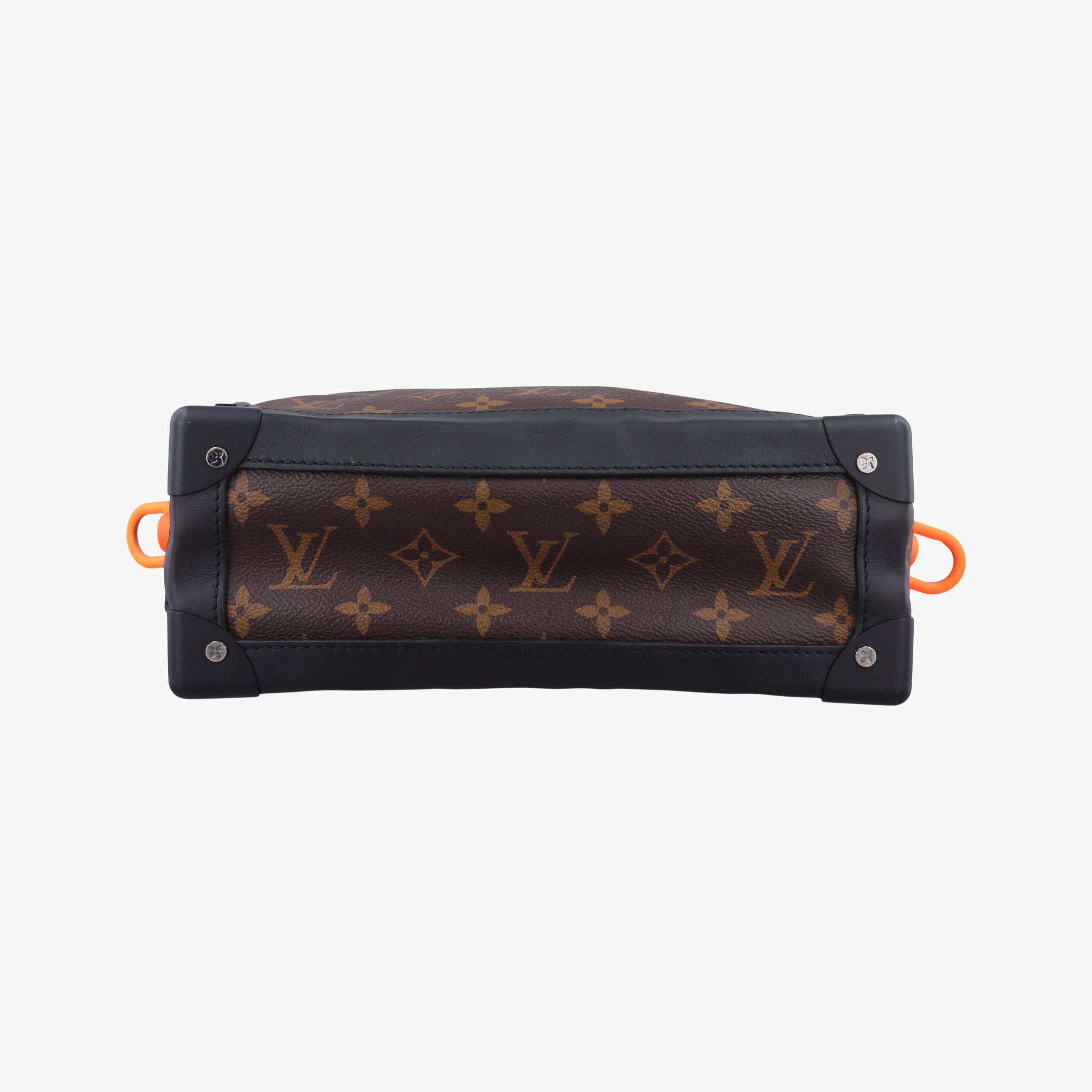 Pre-owned Louis Vuitton Solar Ray Soft Trunk brown×black Monogram Canvas×calf leather M44478 shoulderbag | stylenewstar