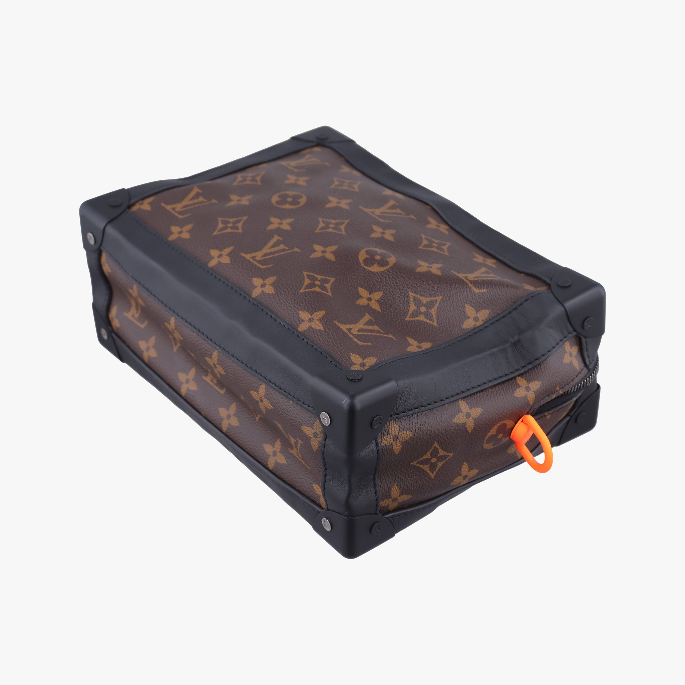 Pre-owned Louis Vuitton Solar Ray Soft Trunk brown×black Monogram Canvas×calf leather M44478 shoulderbag | stylenewstar