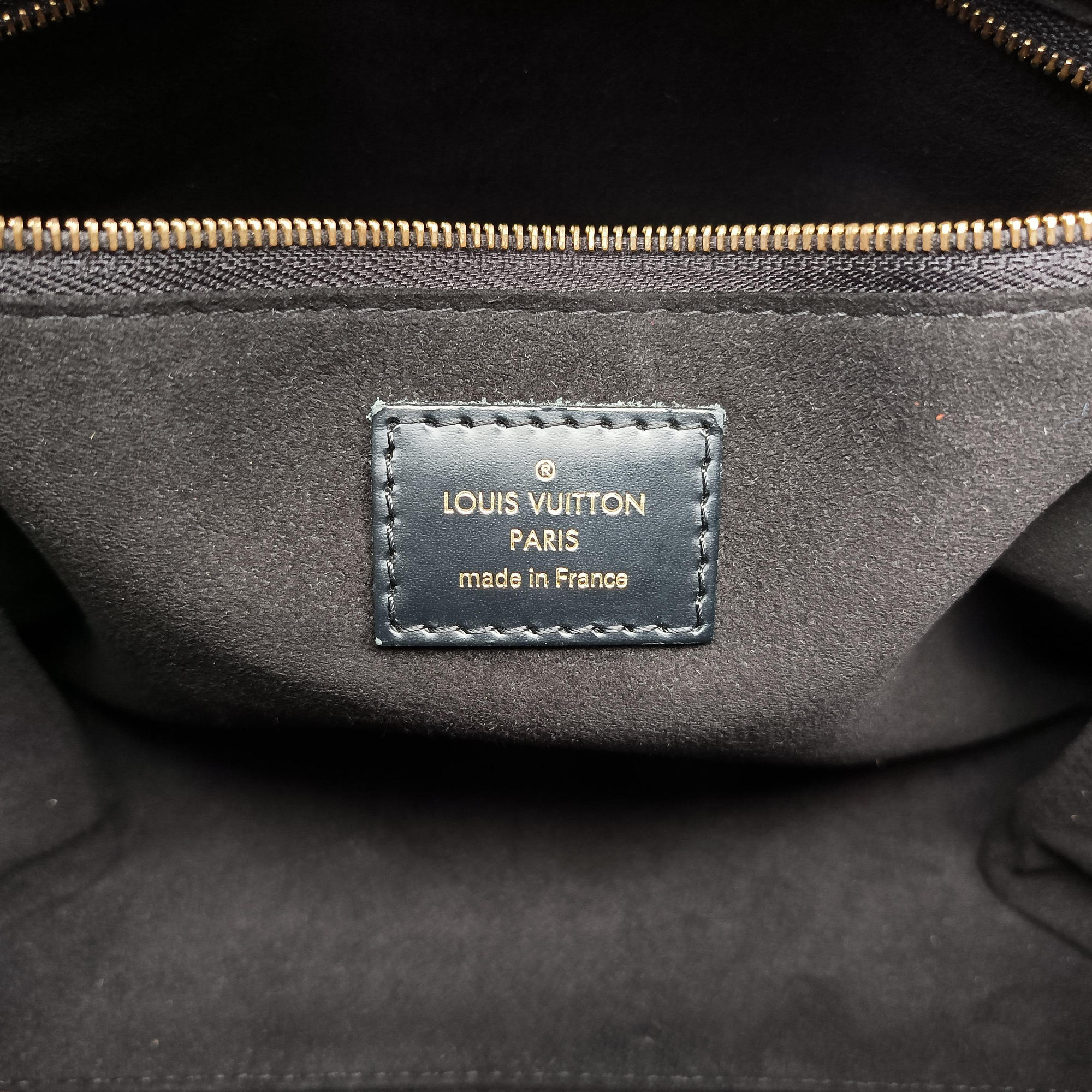 Pre-owned Louis Vuitton One-handle Flap MM　　 brown×black Monogram Canvas×calf leather M43125 shoulderbag | stylenewstar