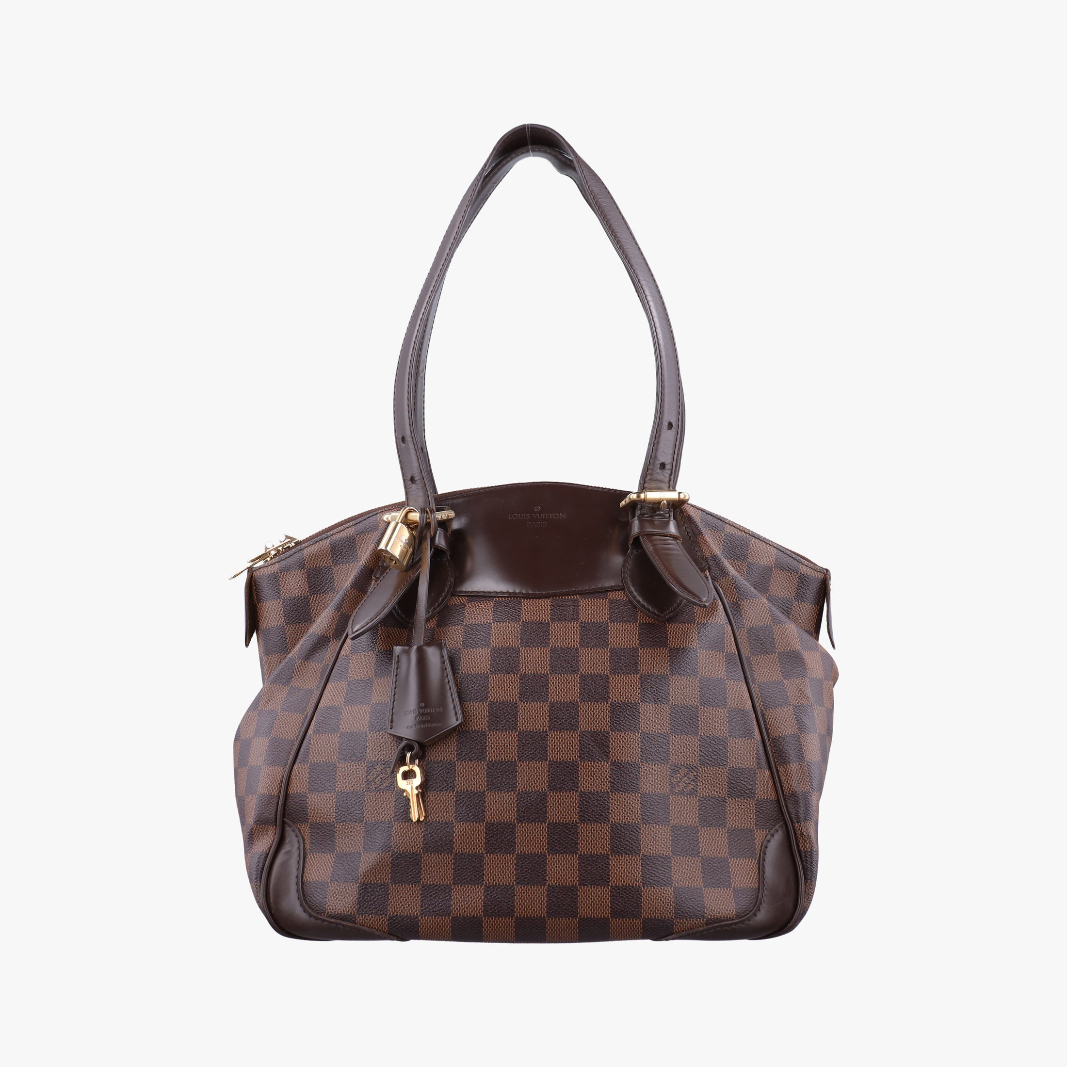 Pre-owned Louis Vuitton VERONA MM EBENE Damier Canvas N41118 shoulderbag | stylenewstar