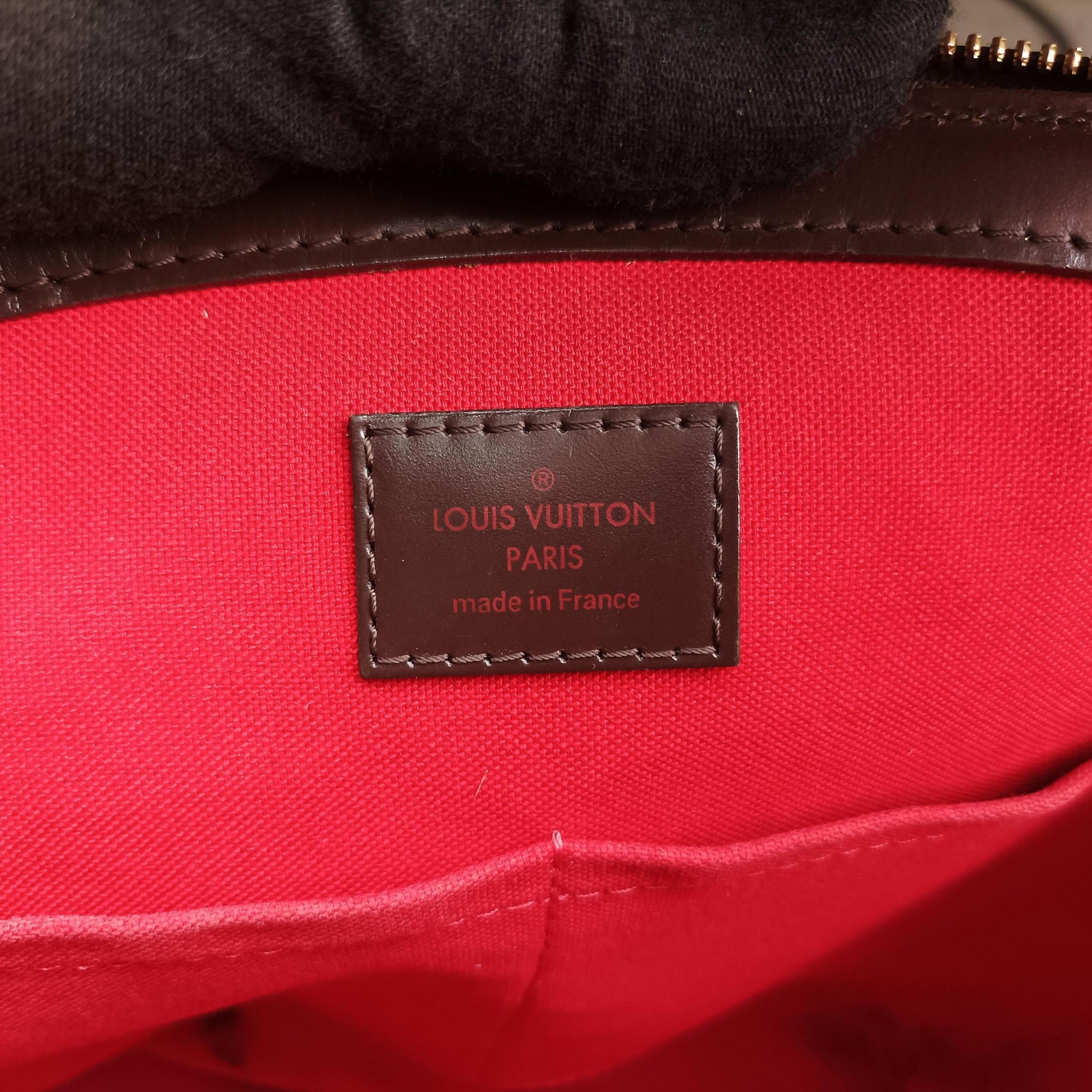 Pre-owned Louis Vuitton VERONA MM EBENE Damier Canvas N41118 shoulderbag | stylenewstar