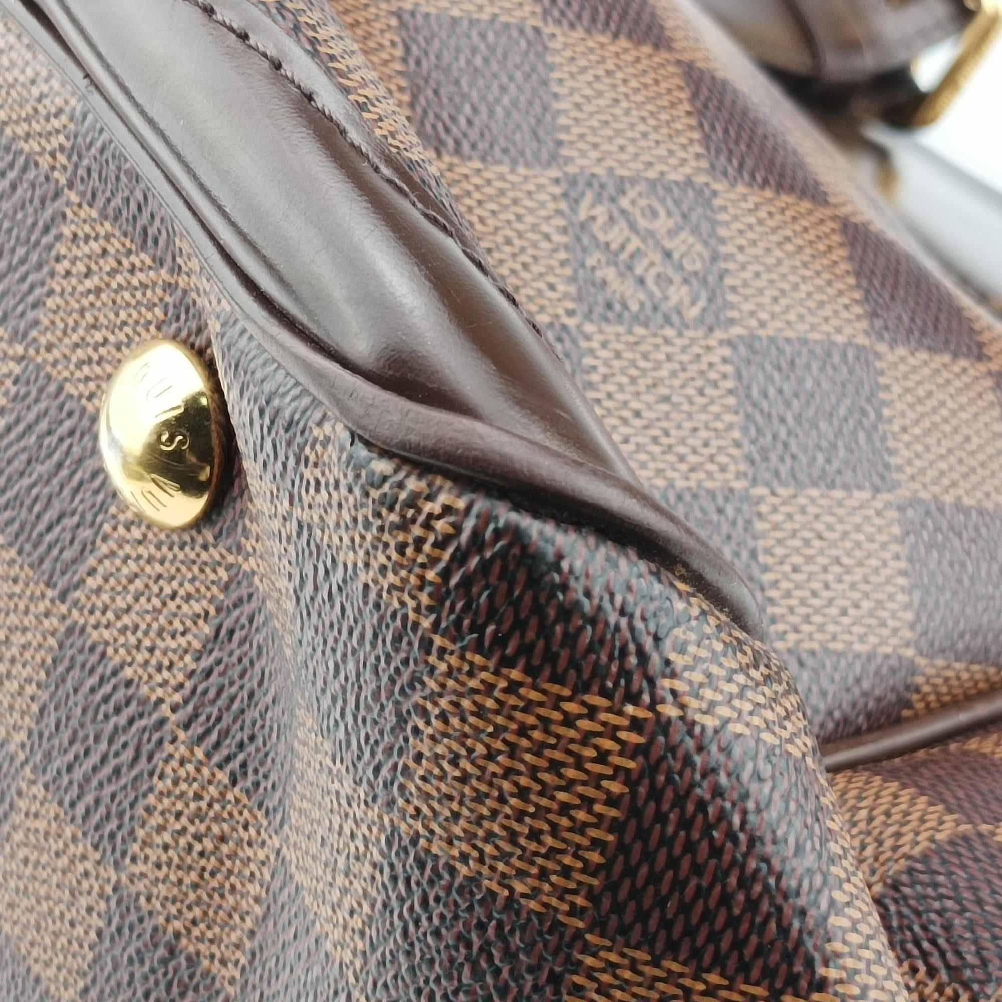 Pre-owned Louis Vuitton VERONA MM EBENE Damier Canvas N41118 shoulderbag | stylenewstar