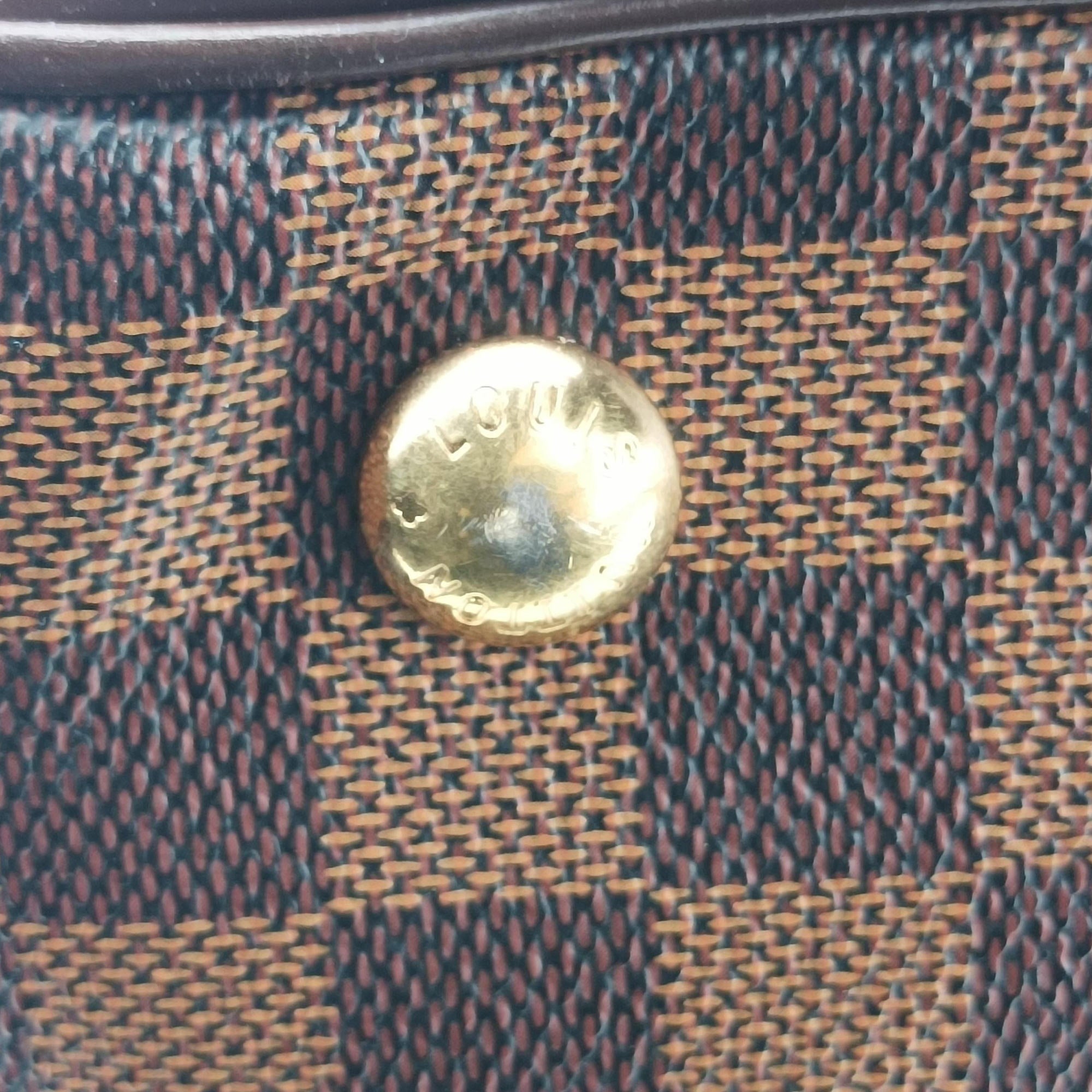 Pre-owned Louis Vuitton VERONA MM EBENE Damier Canvas N41118 shoulderbag | stylenewstar