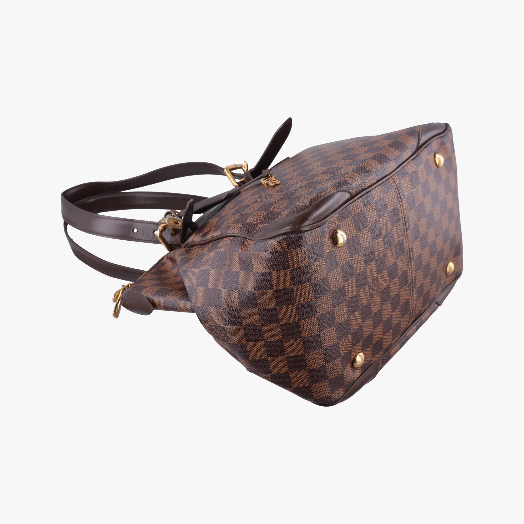 Pre-owned Louis Vuitton VERONA MM EBENE Damier Canvas N41118 shoulderbag | stylenewstar