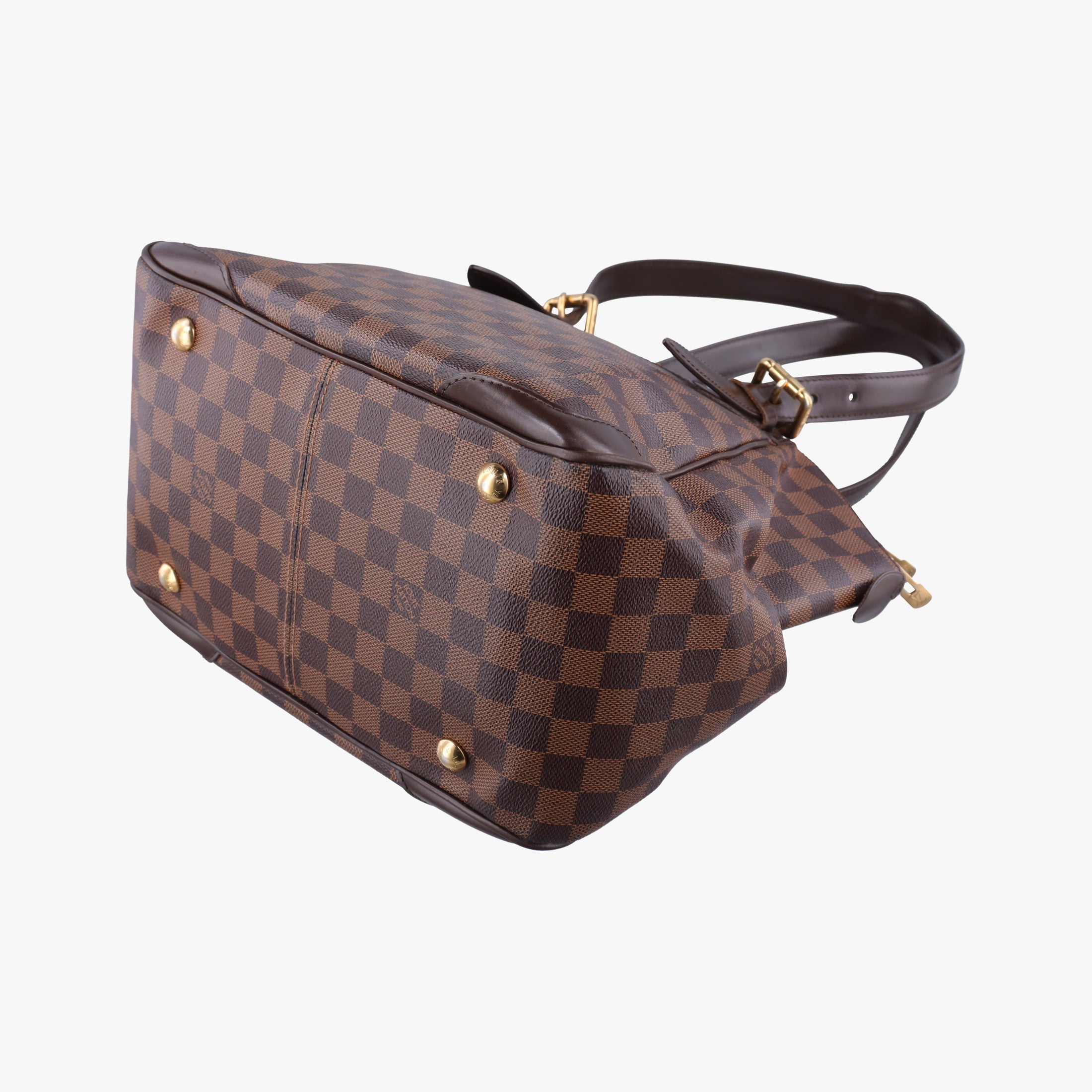 Pre-owned Louis Vuitton VERONA MM EBENE Damier Canvas N41118 shoulderbag | stylenewstar