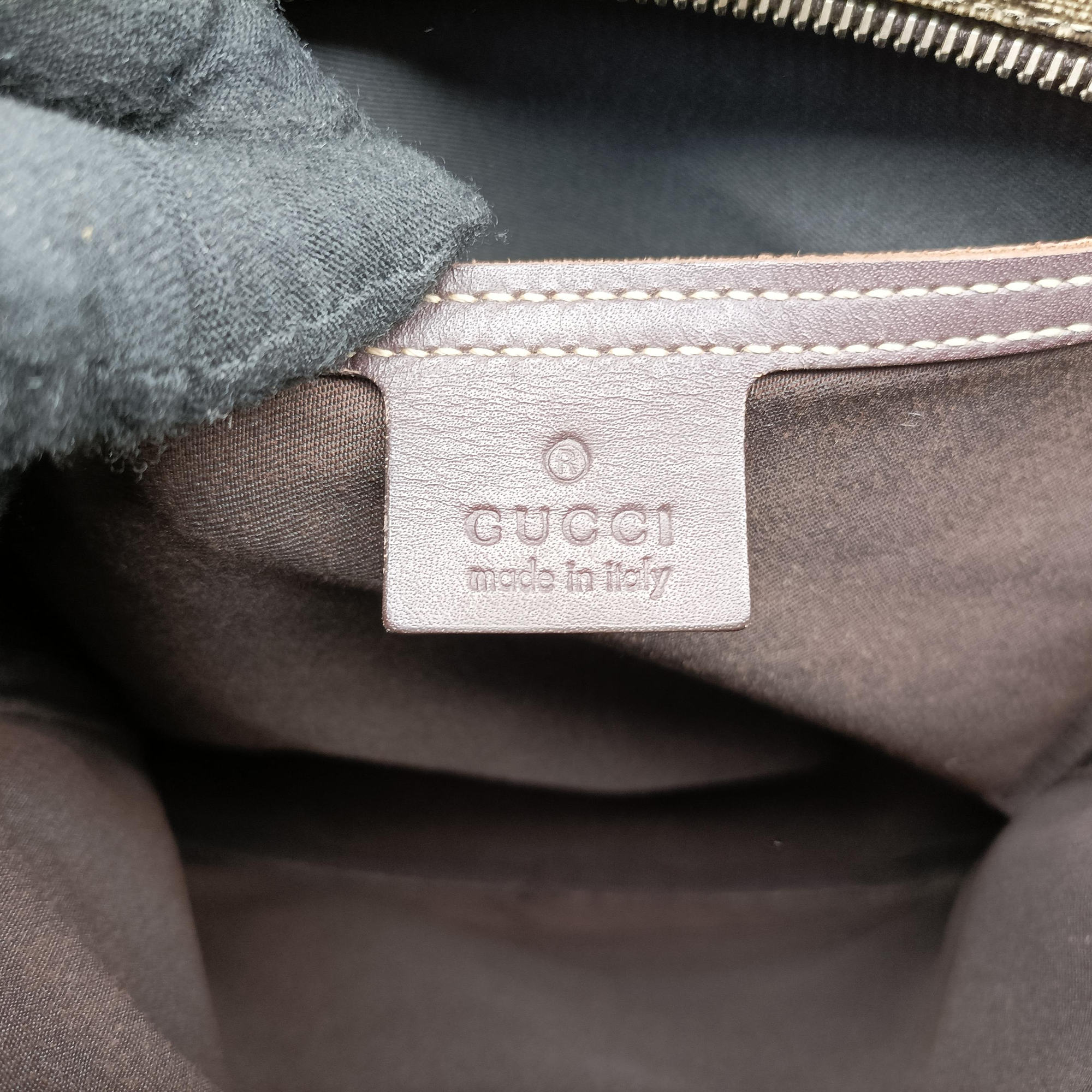 Pre-owned Gucci GG Supreme Messenger Beige×Brown PVC coated canvas×leather 201443 shoulderbag | stylenewstar
