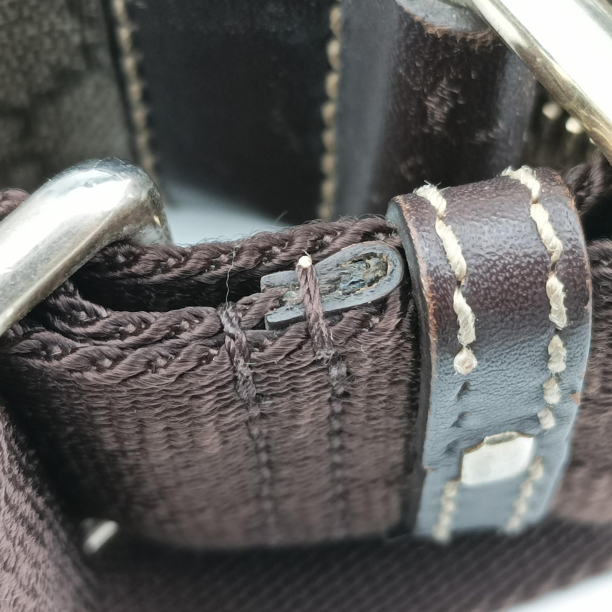 Pre-owned Gucci GG Supreme Messenger Beige×Brown PVC coated canvas×leather 201443 shoulderbag | stylenewstar