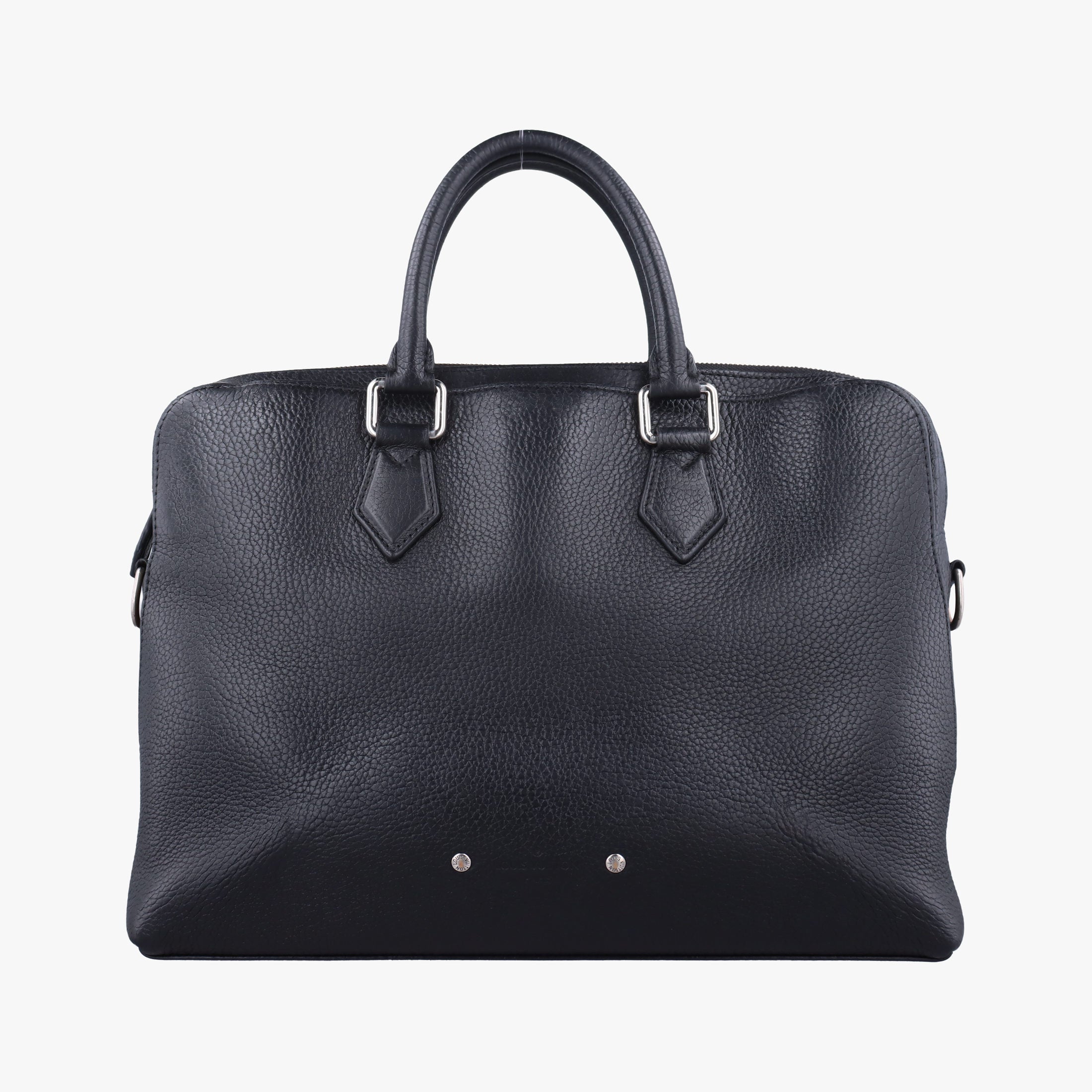 Pre-owned Louis Vuitton ARMAND Briefcase PM Noir Taurillon leather M53488 handbag | stylenewstar