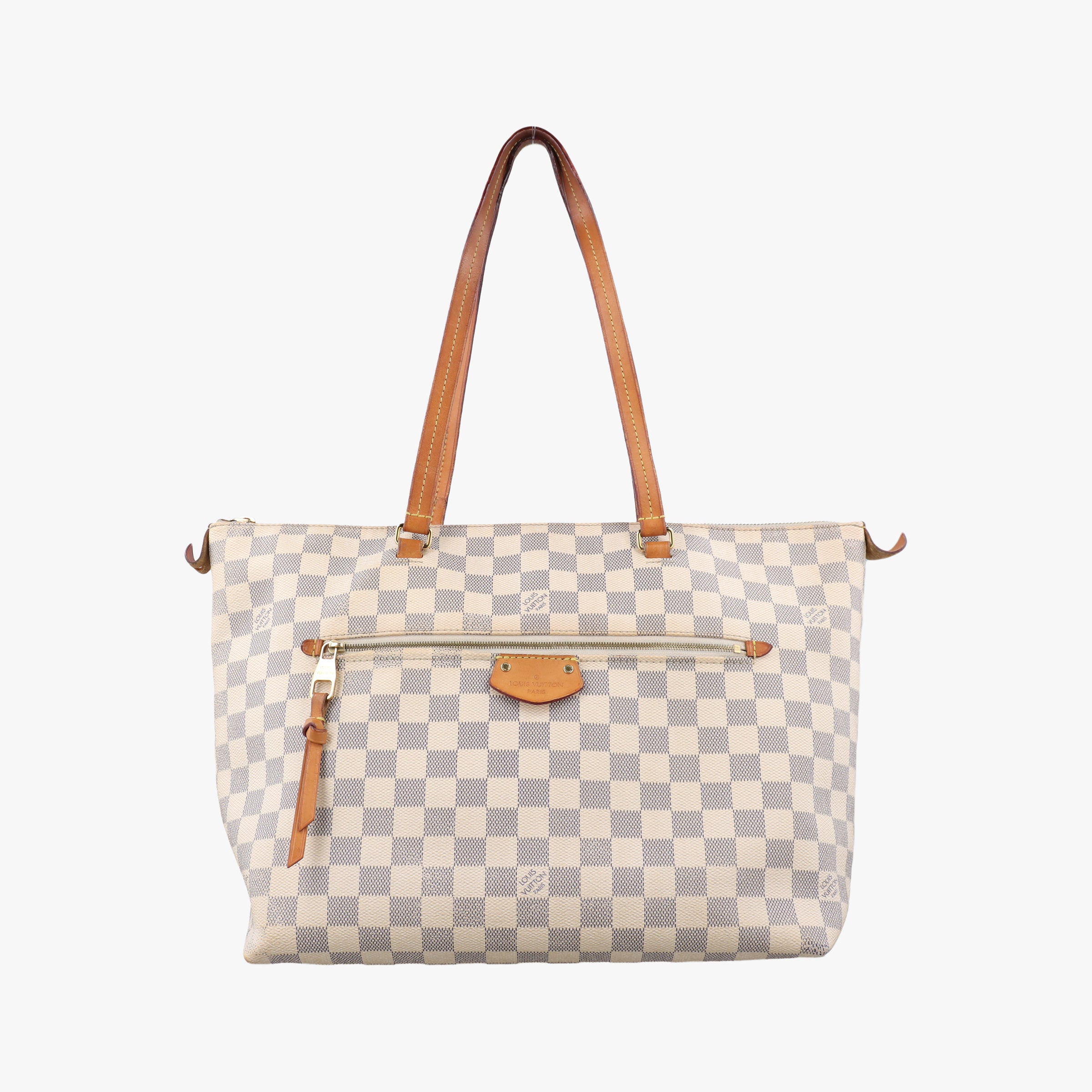 Pre-owned Louis Vuitton IENA MM Azur Damier Canvas N44040 shoulderbag | stylenewstar