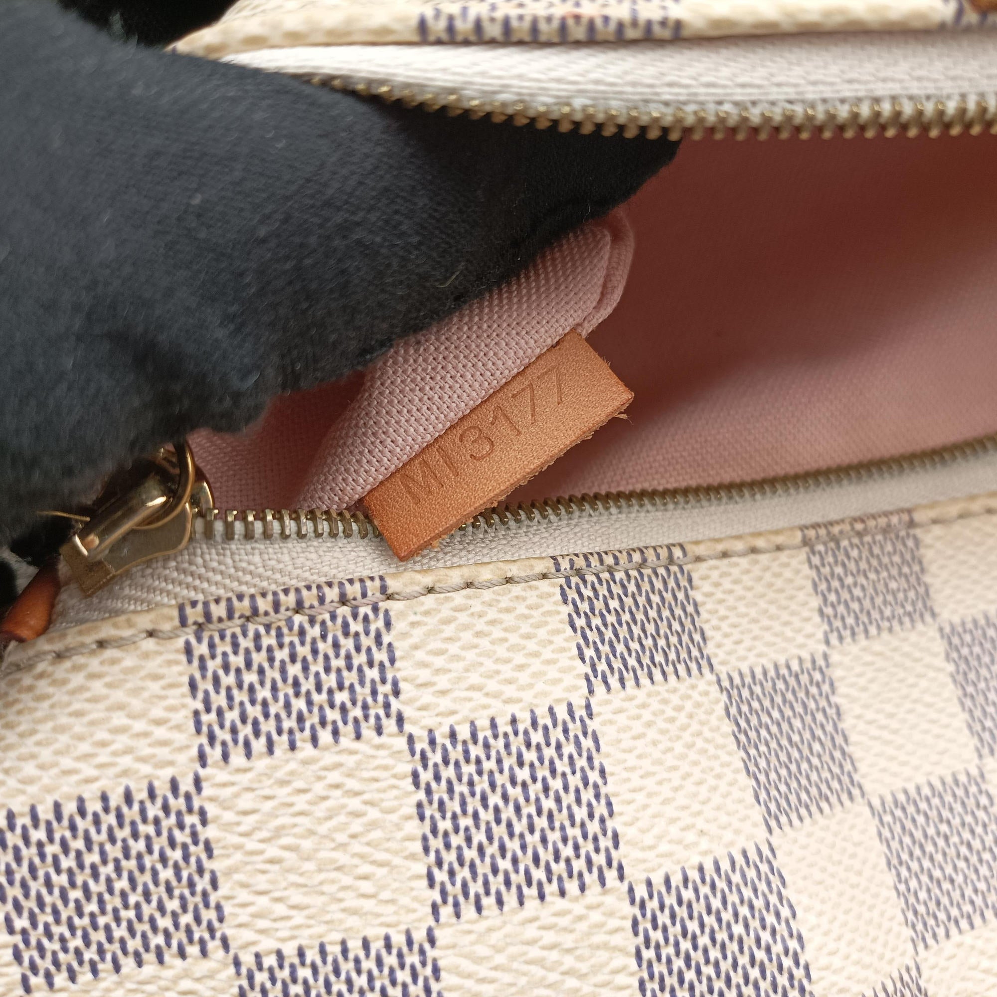 Pre-owned Louis Vuitton IENA MM Azur Damier Canvas N44040 shoulderbag | stylenewstar