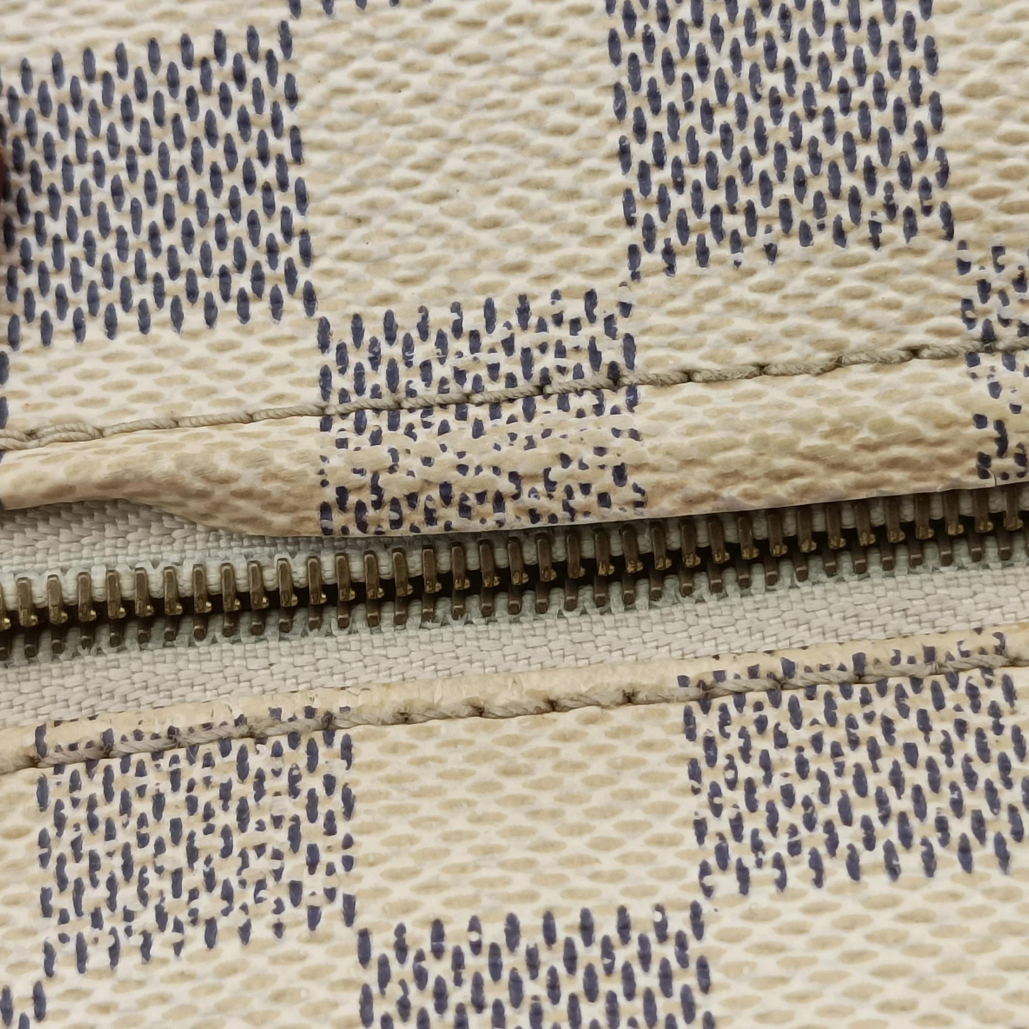 Pre-owned Louis Vuitton IENA MM Azur Damier Canvas N44040 shoulderbag | stylenewstar