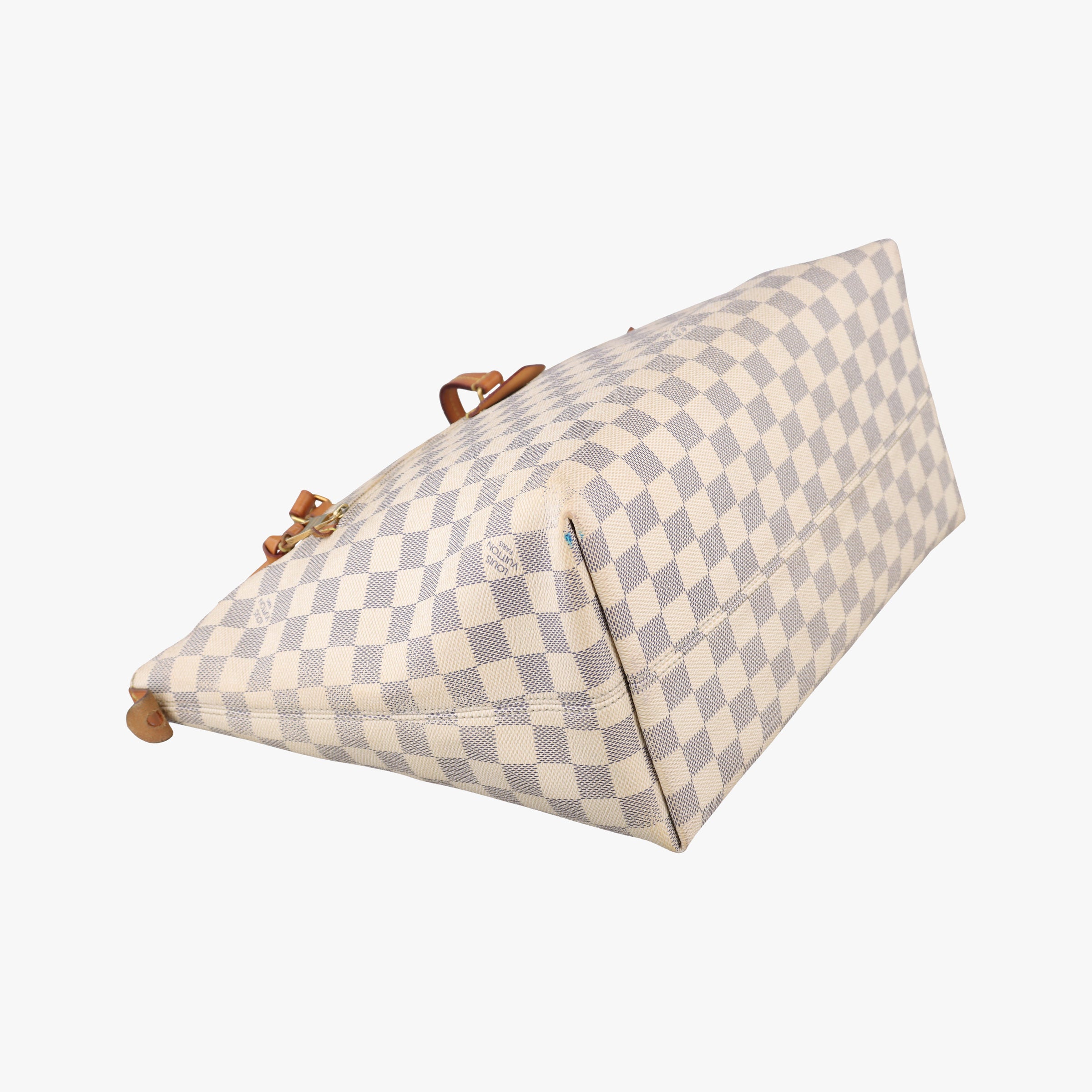 Pre-owned Louis Vuitton IENA MM Azur Damier Canvas N44040 shoulderbag | stylenewstar