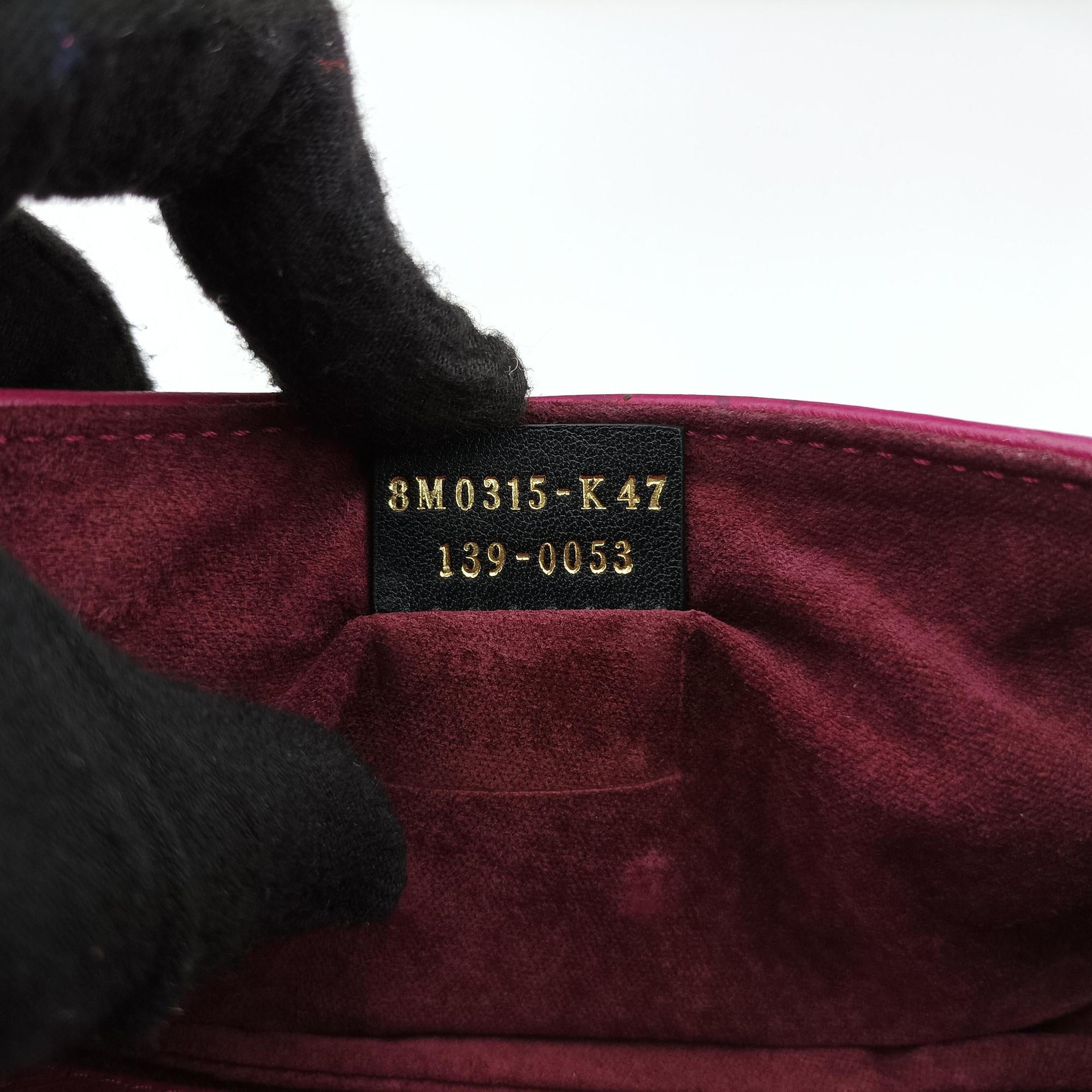 Secondhand Fendi Mini Be Baguette Rose Leather 8M0315 shoulderbag | stylenewstar