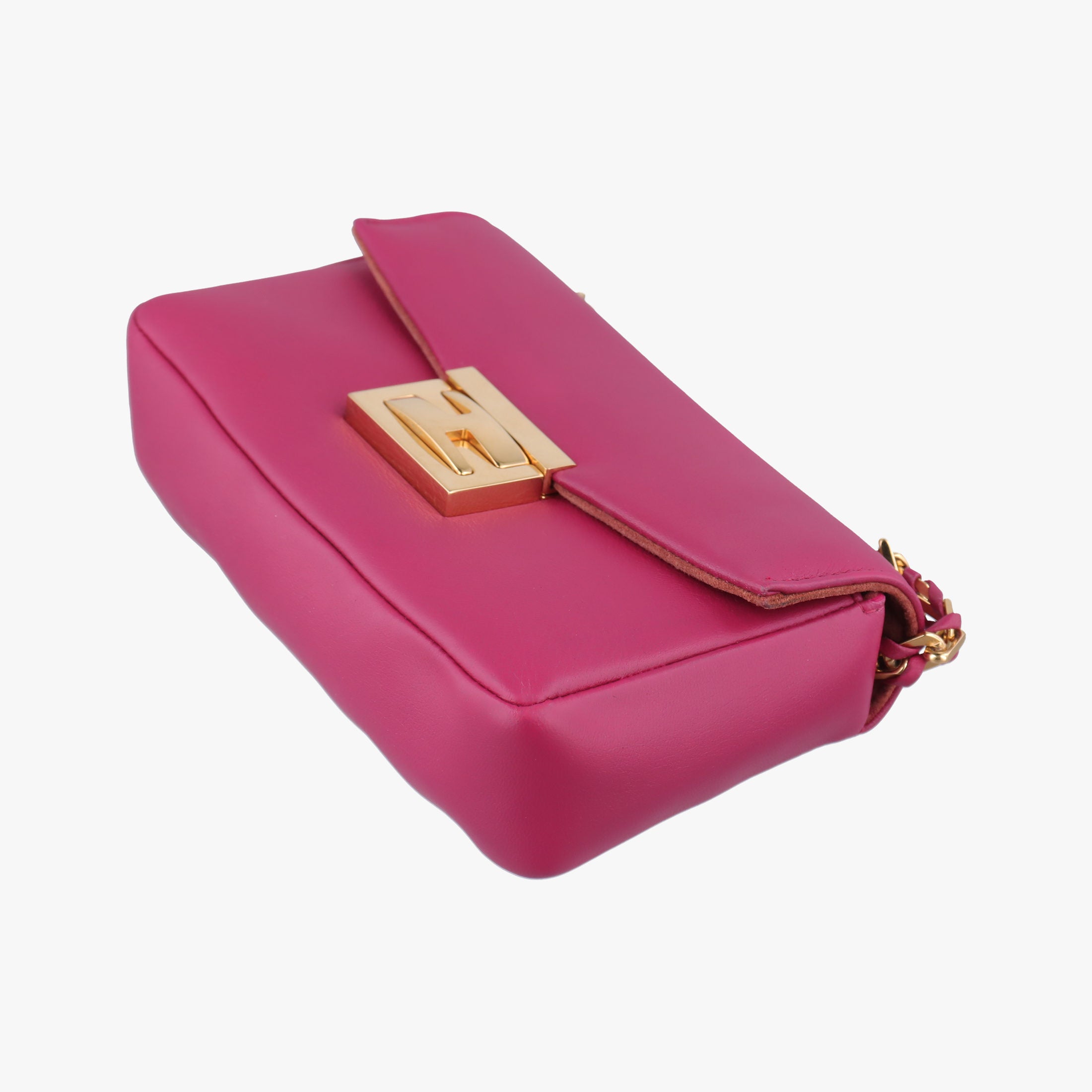 Secondhand Fendi Mini Be Baguette Rose Leather 8M0315 shoulderbag | stylenewstar