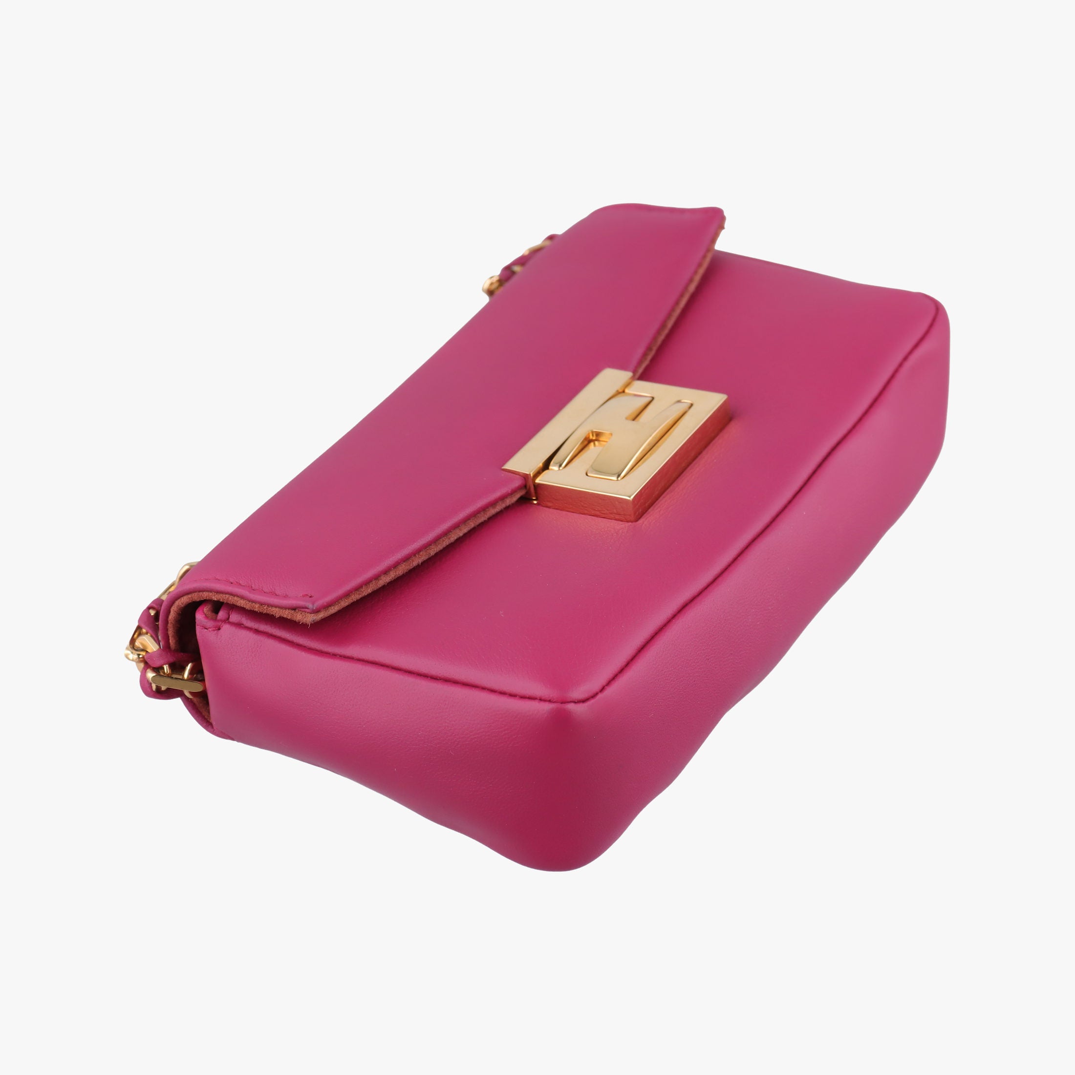 Secondhand Fendi Mini Be Baguette Rose Leather 8M0315 shoulderbag | stylenewstar