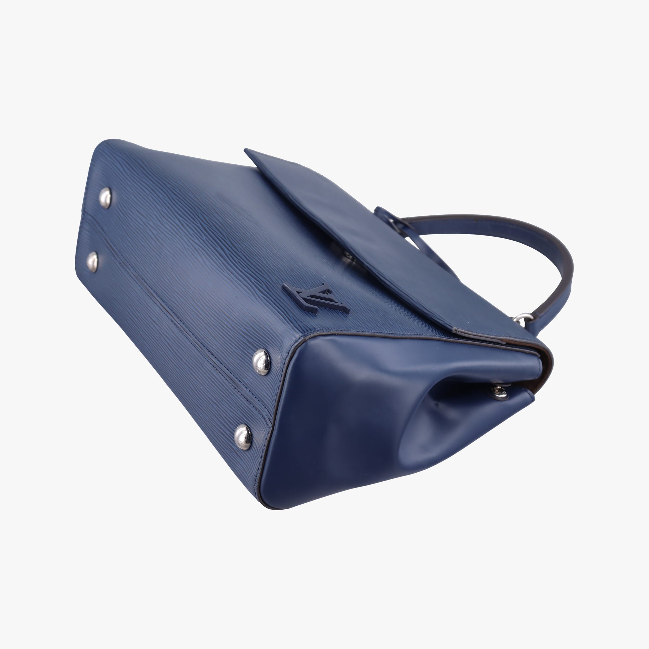 Pre-owned Louis Vuitton Cluny MM Navy Epi M41299 handbag | stylenewstar