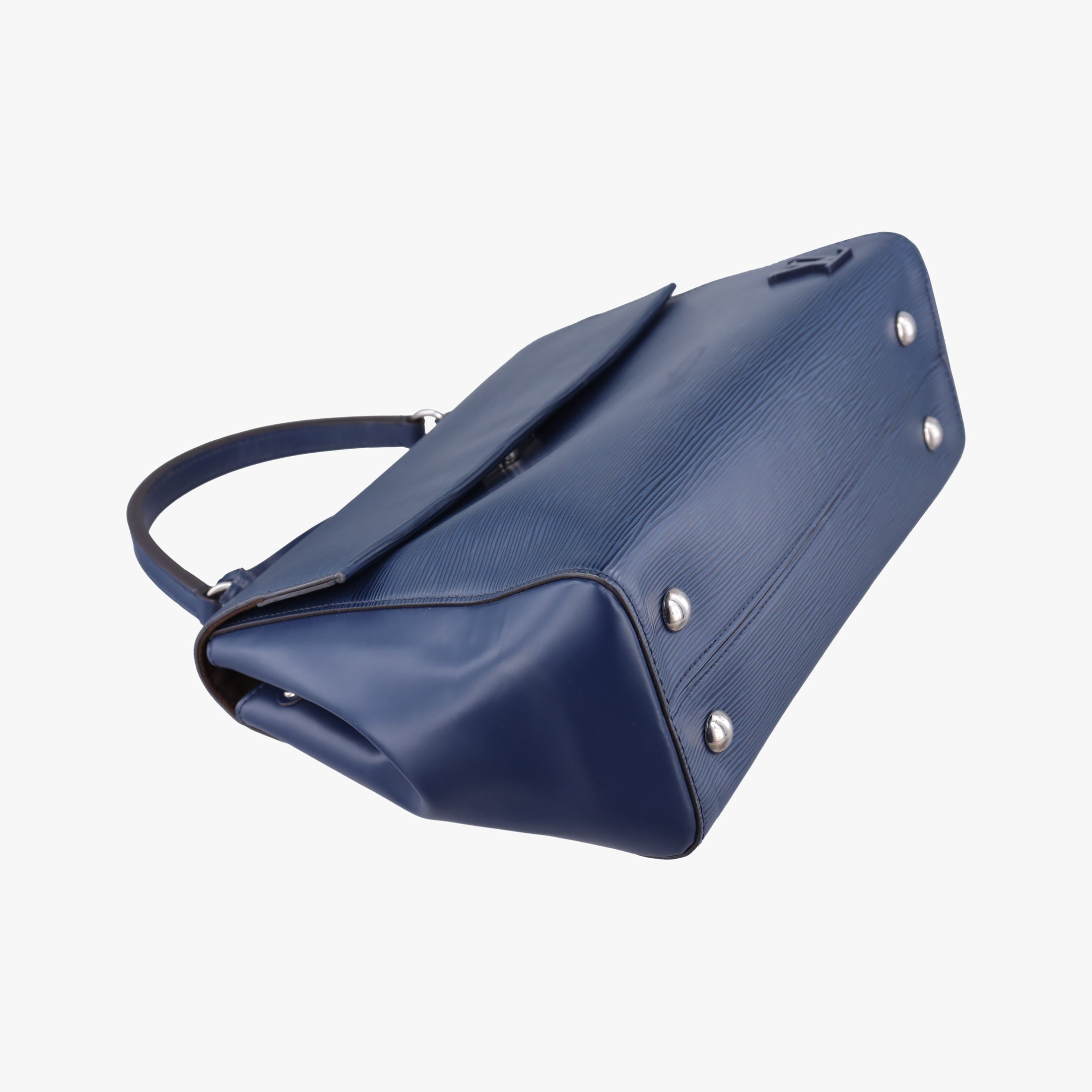Pre-owned Louis Vuitton Cluny MM Navy Epi M41299 handbag | stylenewstar