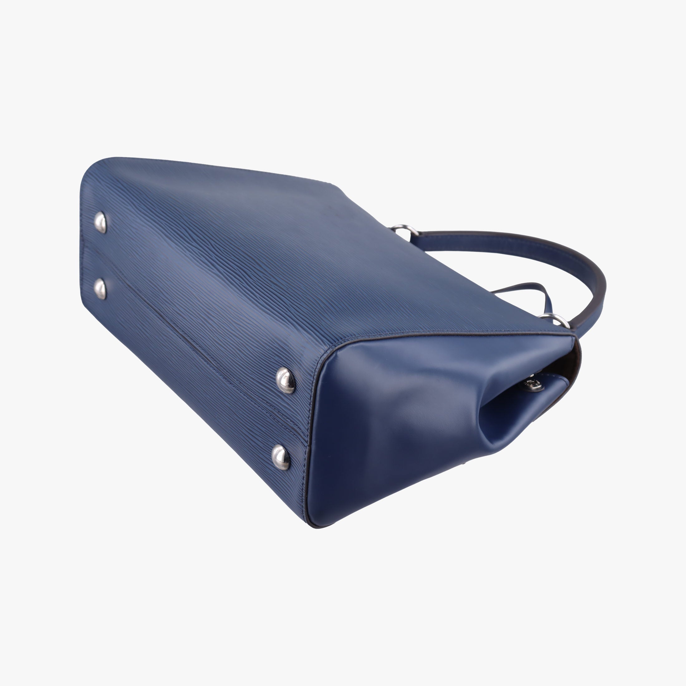 Pre-owned Louis Vuitton Cluny MM Navy Epi M41299 handbag | stylenewstar