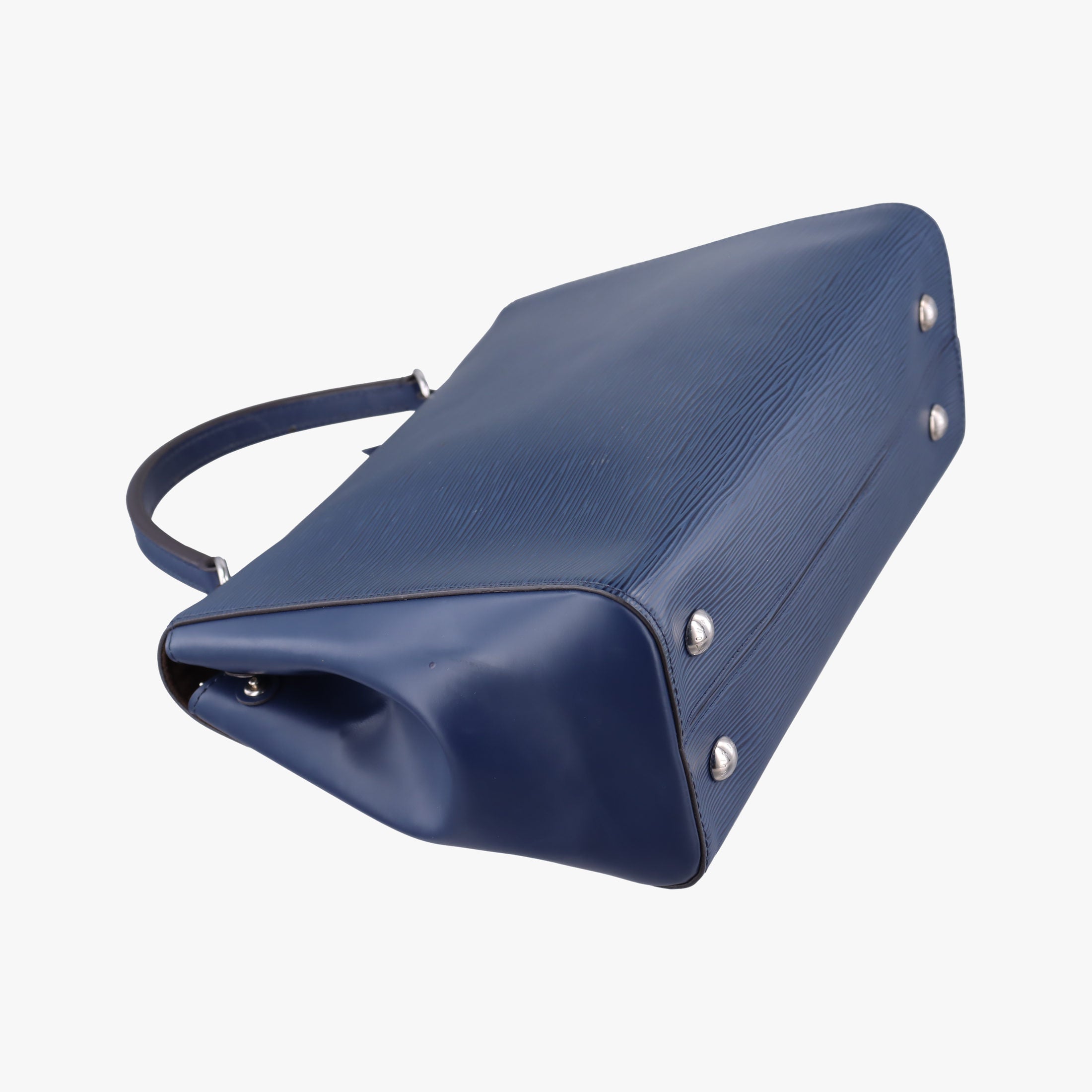 Pre-owned Louis Vuitton Cluny MM Navy Epi M41299 handbag | stylenewstar