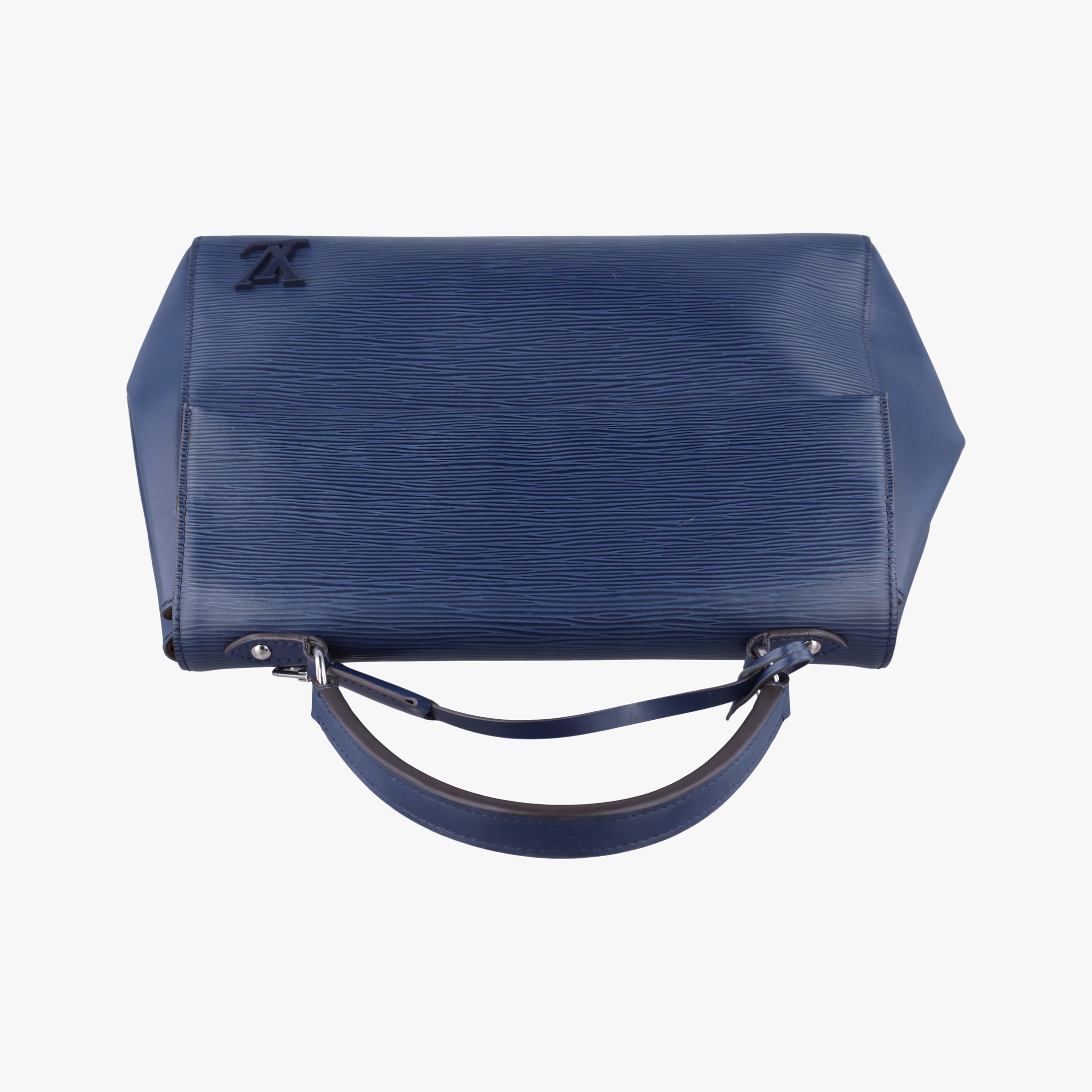 Pre-owned Louis Vuitton Cluny MM Navy Epi M41299 handbag | stylenewstar