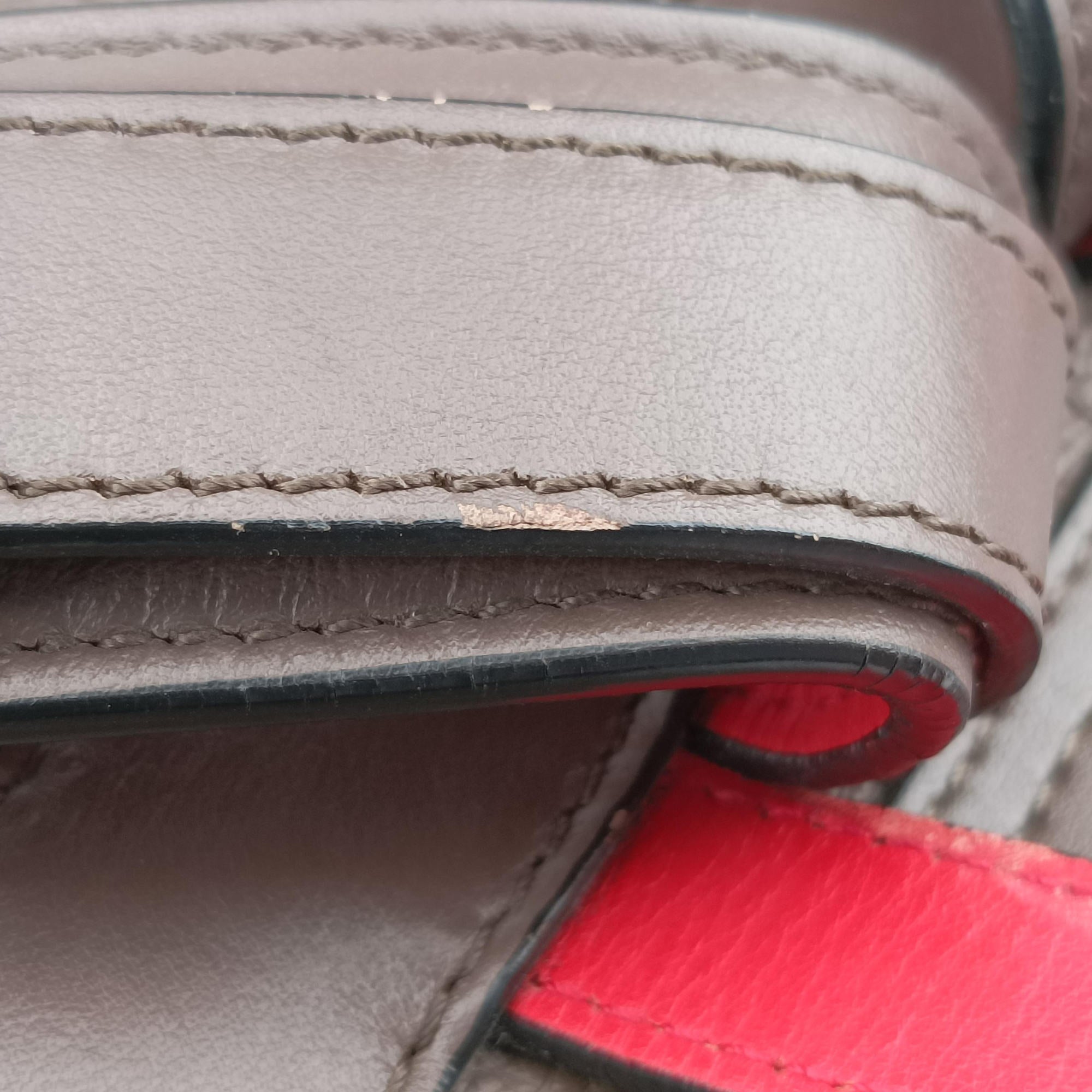 Pre-owned Christian Louboutin Explorafunk Black x Red leather  backpack/rucksack | stylenewstar