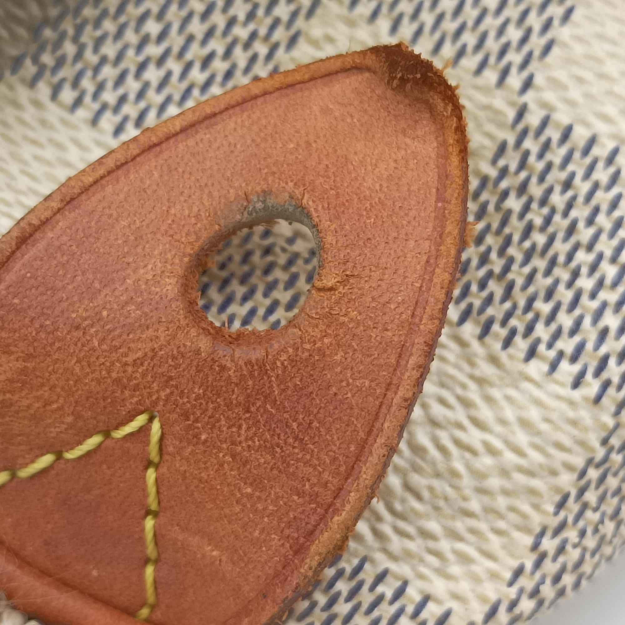 Secondhand Louis Vuitton Speedy 30 AZUR Damier Canvas N41533 handbag | stylenewstar