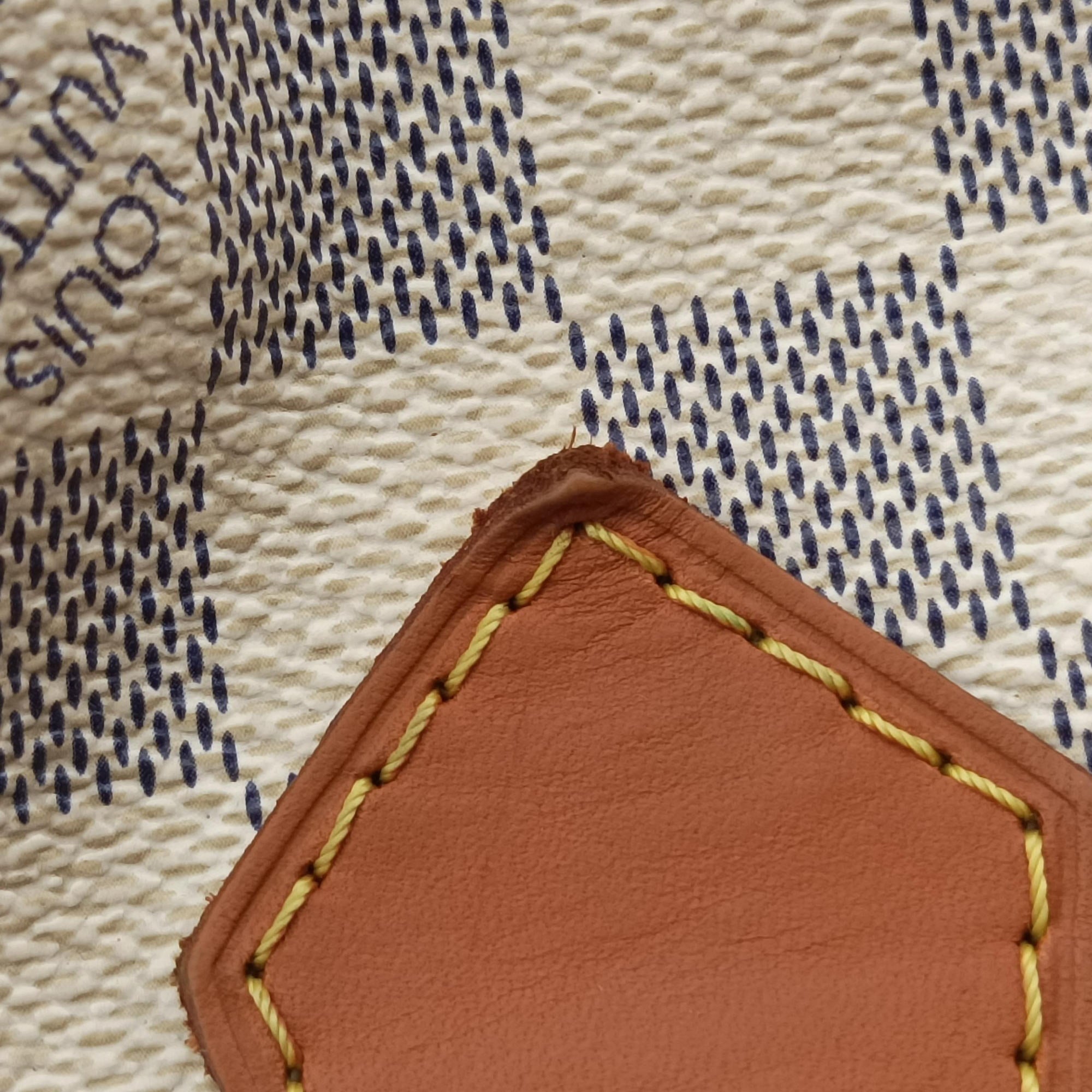 Secondhand Louis Vuitton Speedy 30 AZUR Damier Canvas N41533 handbag | stylenewstar