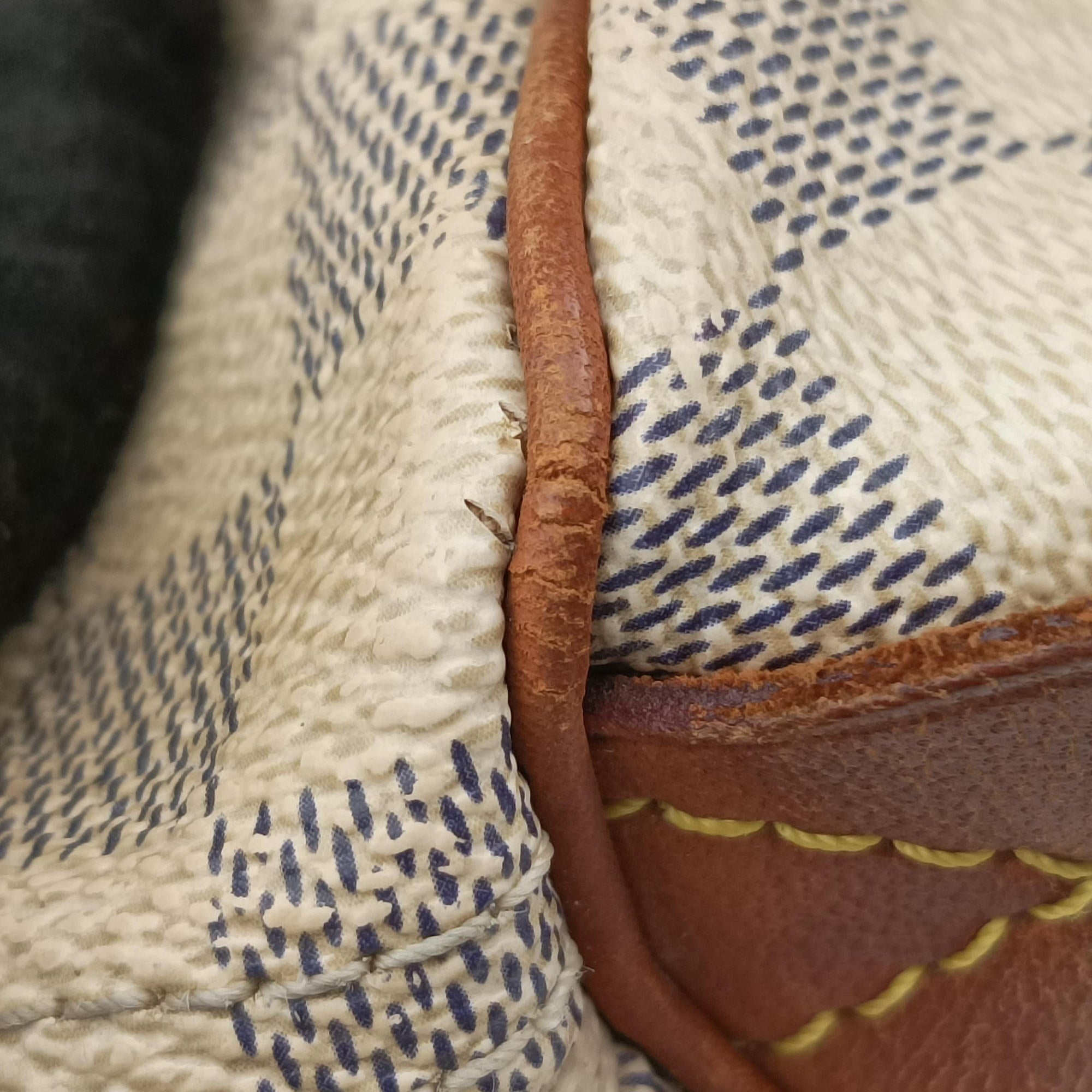 Secondhand Louis Vuitton Speedy 30 AZUR Damier Canvas N41533 handbag | stylenewstar