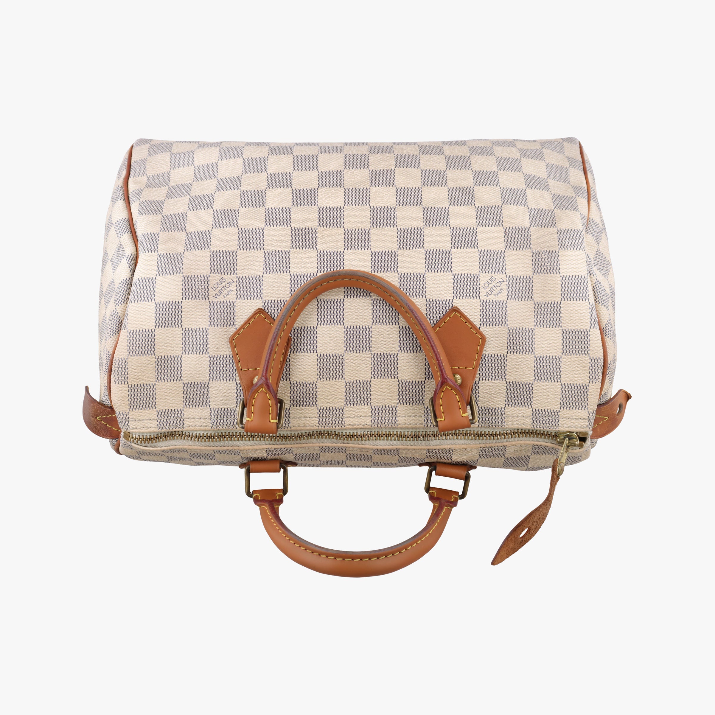 Secondhand Louis Vuitton Speedy 30 AZUR Damier Canvas N41533 handbag | stylenewstar