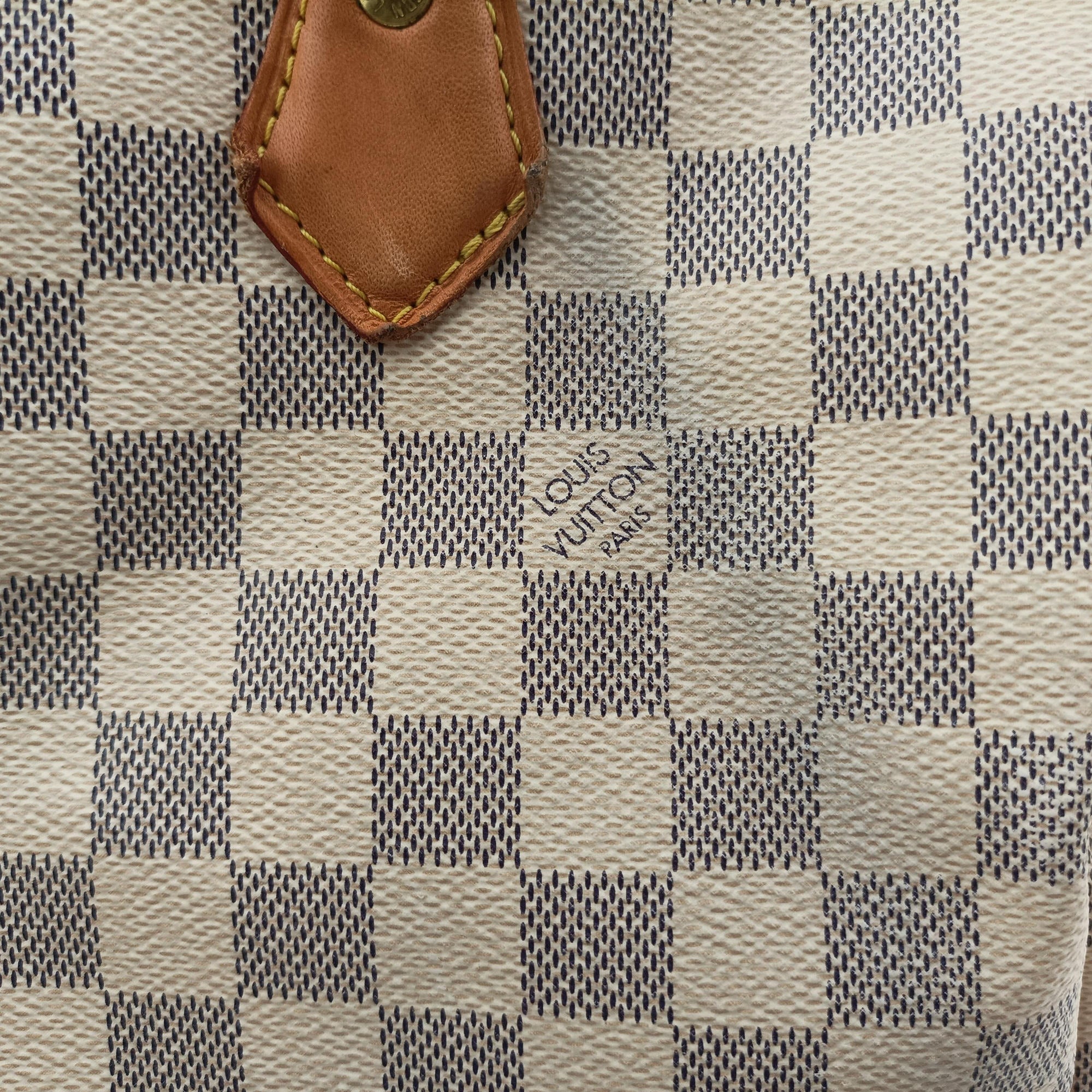 Pre-owned Louis Vuitton Speedy 30 AZUR Damier Canvas N41533 handbag | stylenewstar