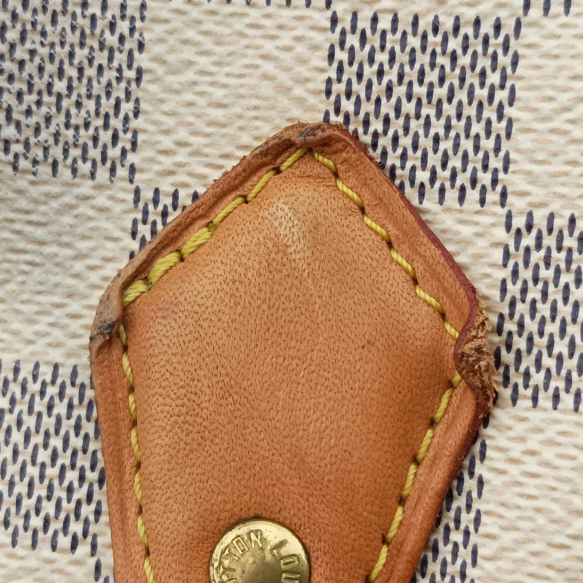 Pre-owned Louis Vuitton Speedy 30 AZUR Damier Canvas N41533 handbag | stylenewstar