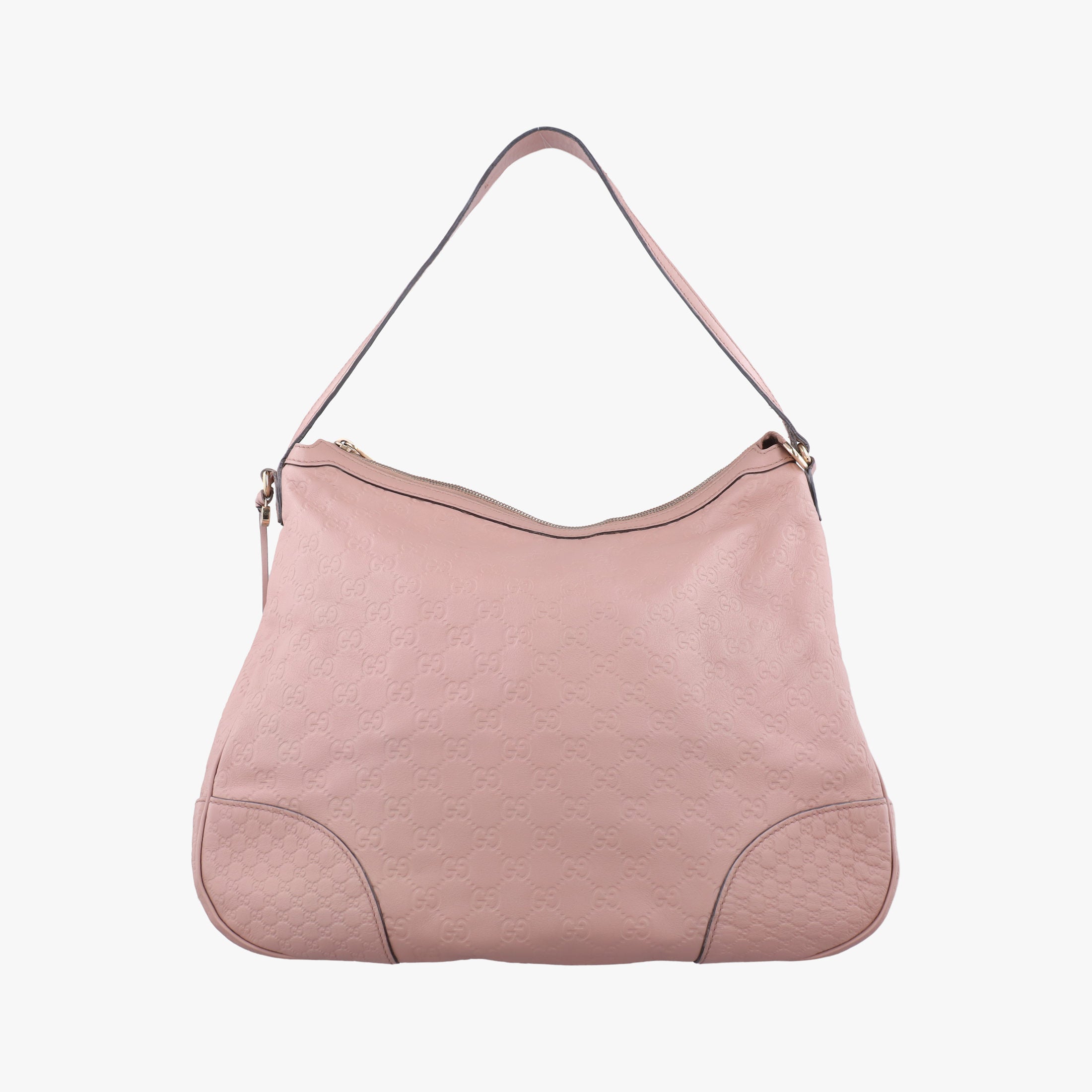 Pre-owned Gucci Microguccissima Hobo Pink Leather 336754 handbag | stylenewstar