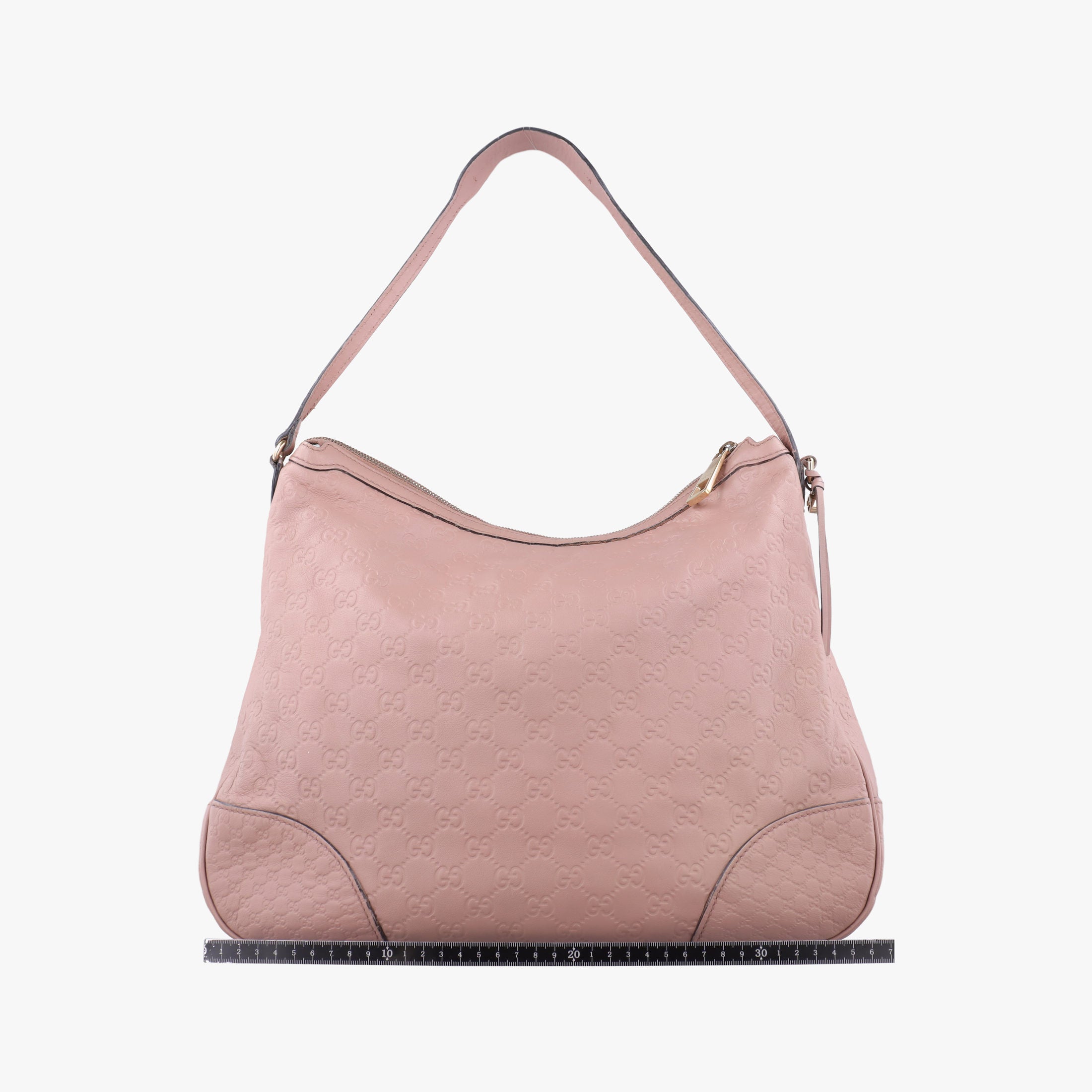 Pre-owned Gucci Microguccissima Hobo Pink Leather 336754 handbag | stylenewstar
