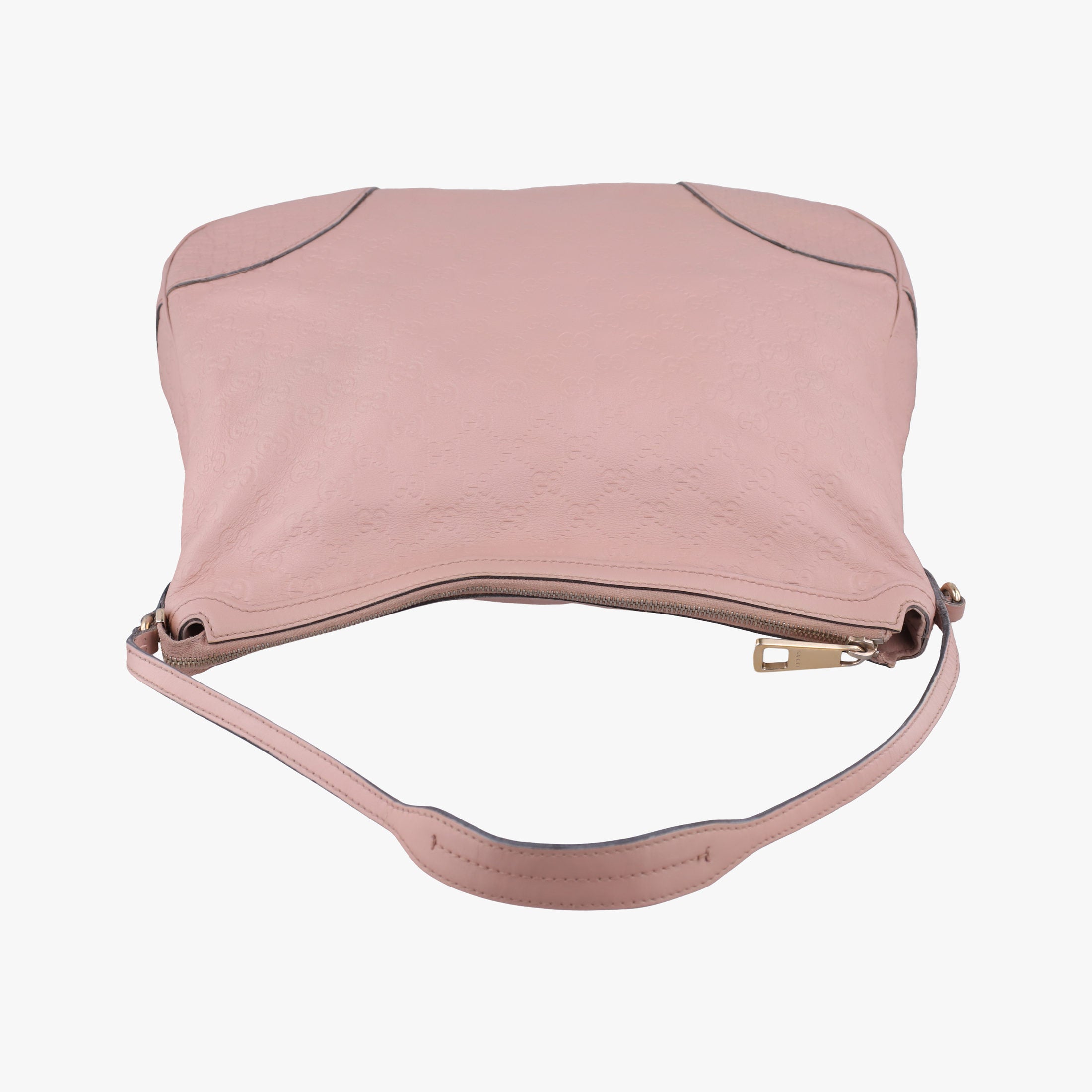 Pre-owned Gucci Microguccissima Hobo Pink Leather 336754 handbag | stylenewstar