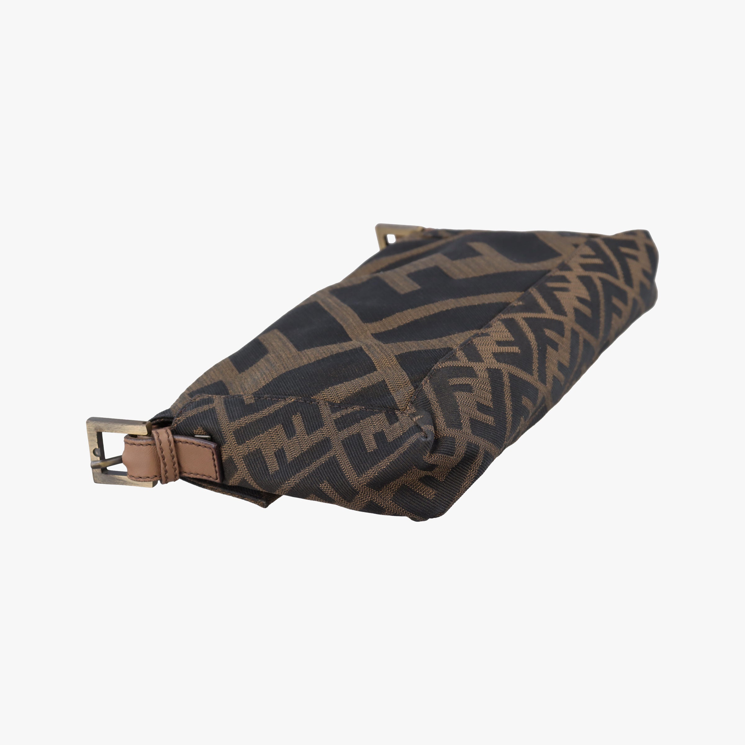 Secondhand Fendi Mamma Bucket Brown canvas× Leather 8BT136 handbag | stylenewstar