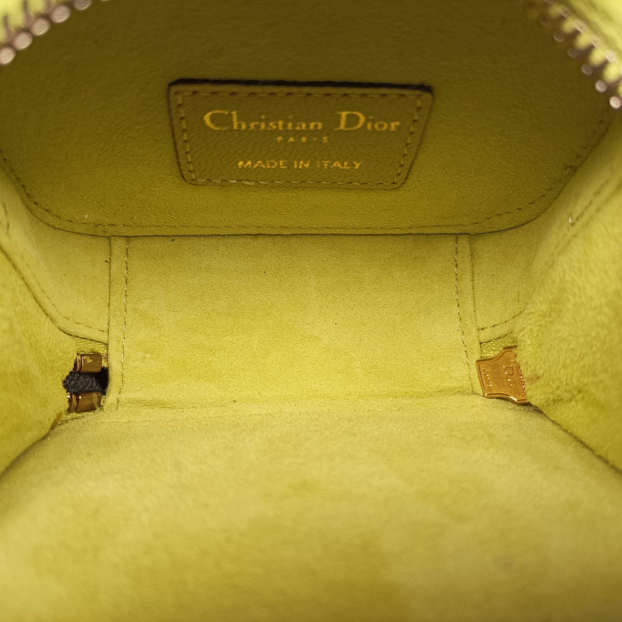 Pre-owned Christian Dior Saddle Yellow leather  shoulderbag | stylenewstar