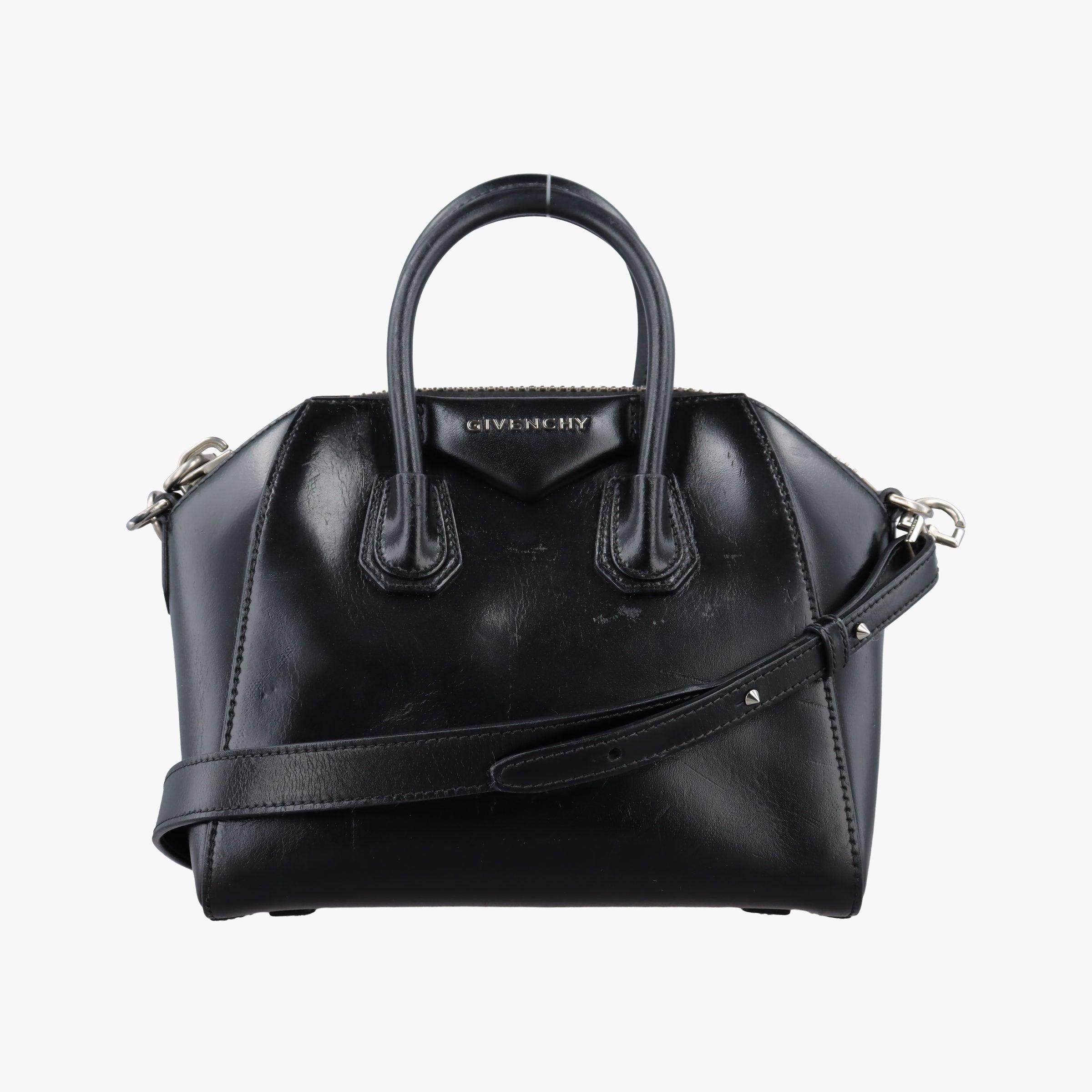 Vintage Givenchy Antigona Black Leather  shoulderbag | stylenewstar