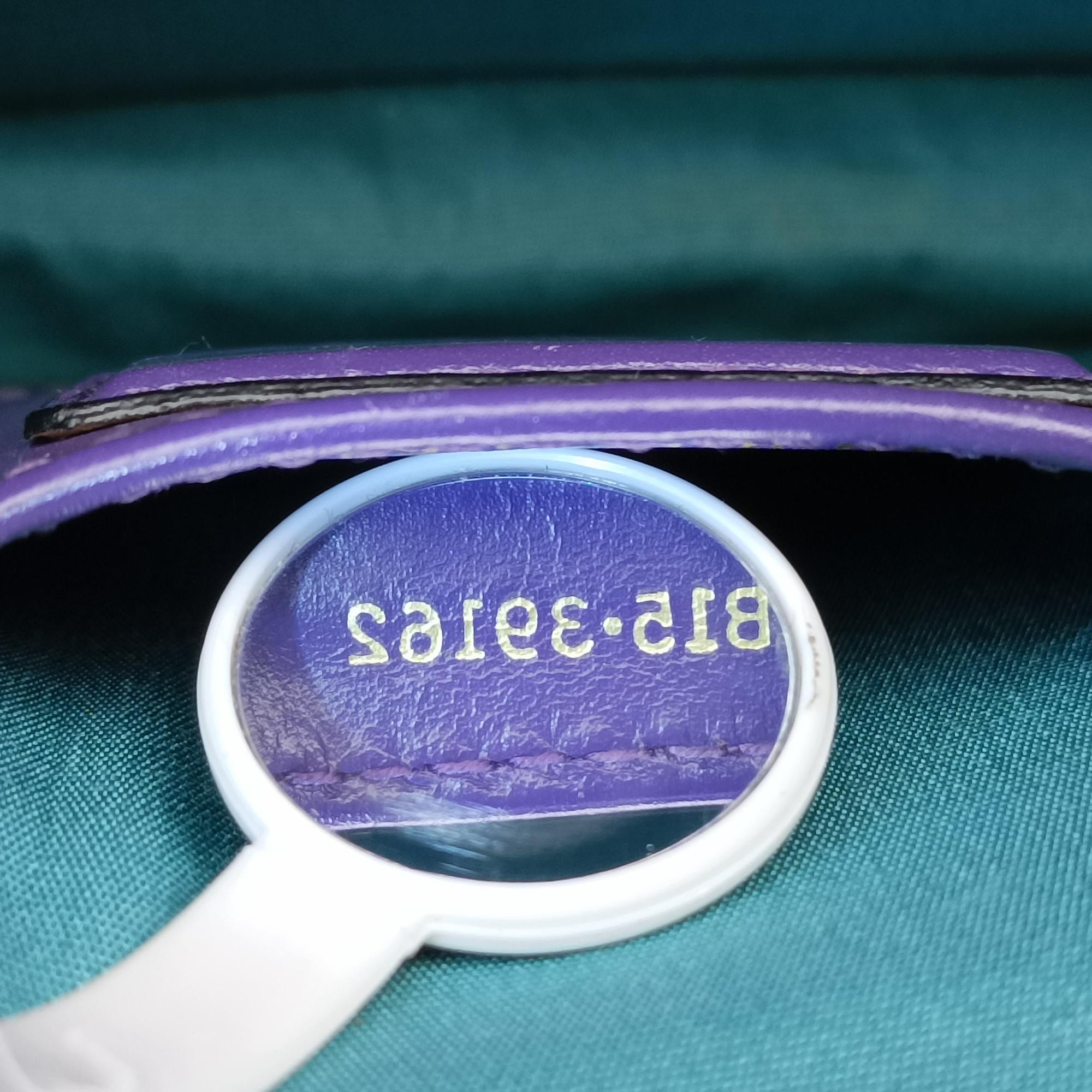 Pre-owned Bvlgari SERPENTI FOREVER Purple Leather  shoulderbag | stylenewstar