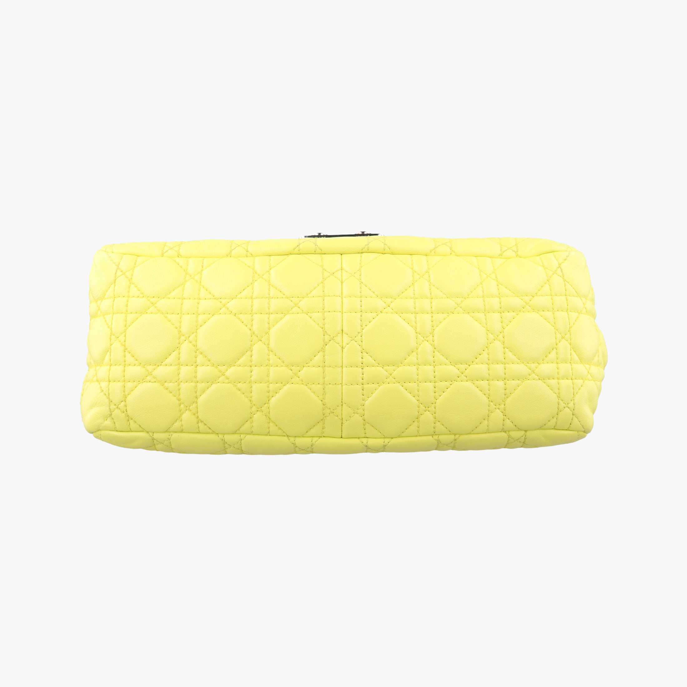 Pre-owned Christian Dior New Rock Yellow lambskin  shoulderbag | stylenewstar