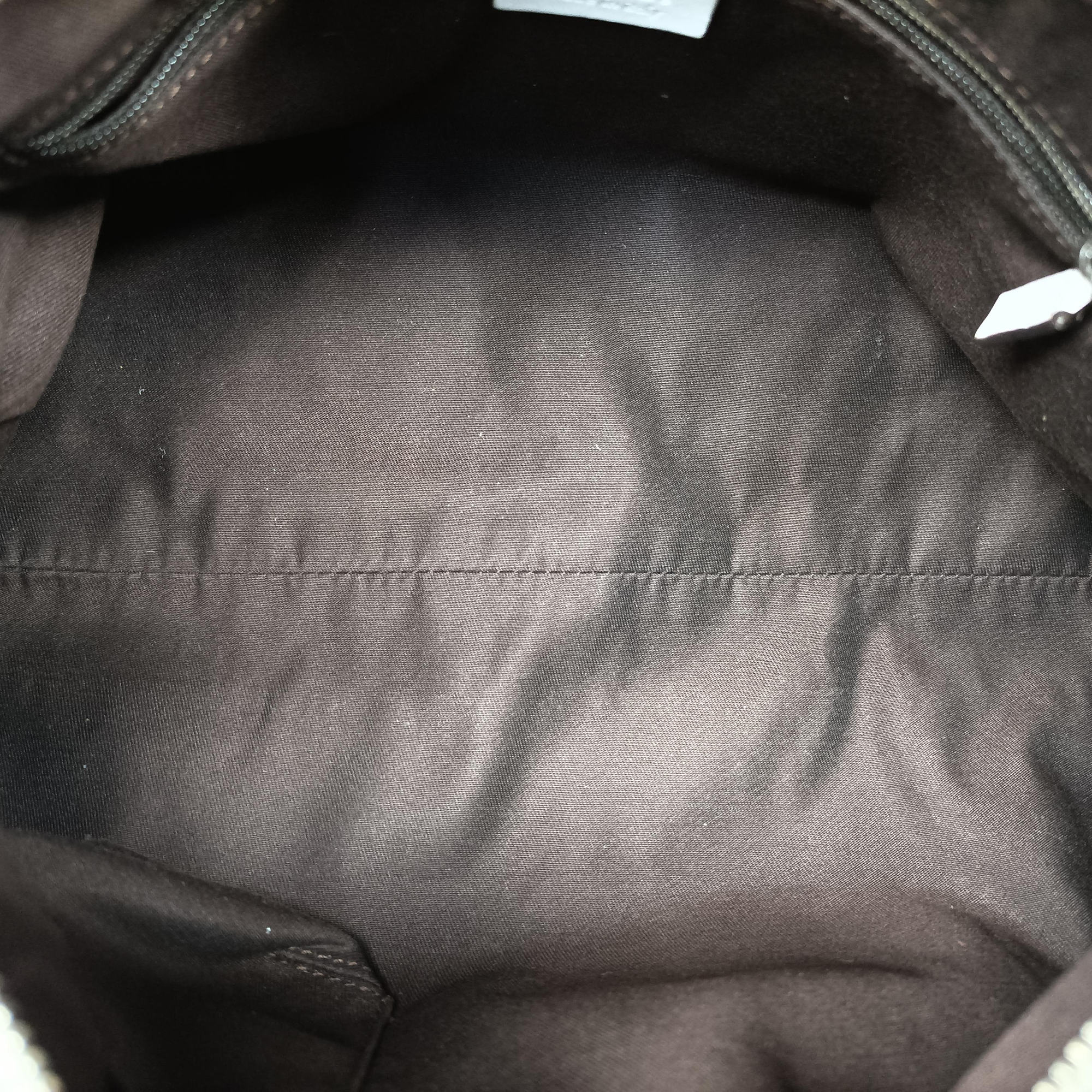 Vintage Gucci Abbey D-ring Hobo Beige×White canvas×leather 190525 handbag | stylenewstar