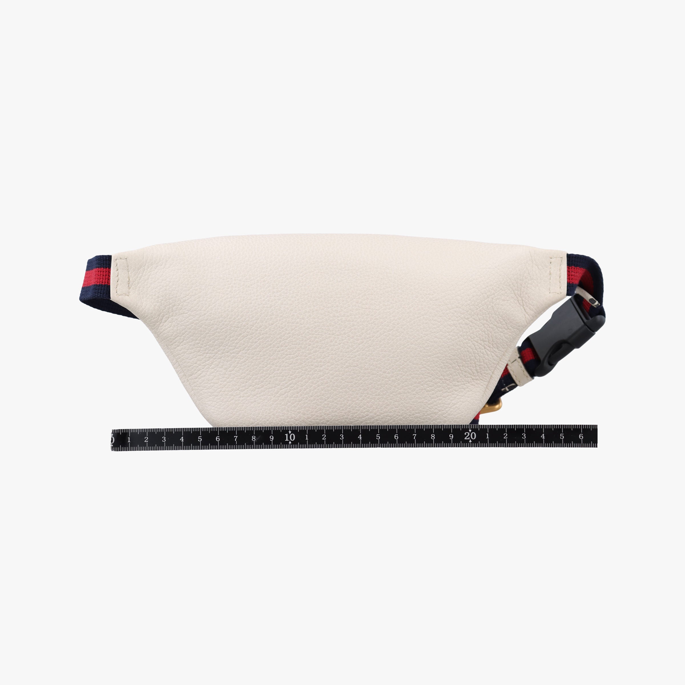 Vintage Gucci Gucci print White Leather 527792 bum bag/waist bag | stylenewstar