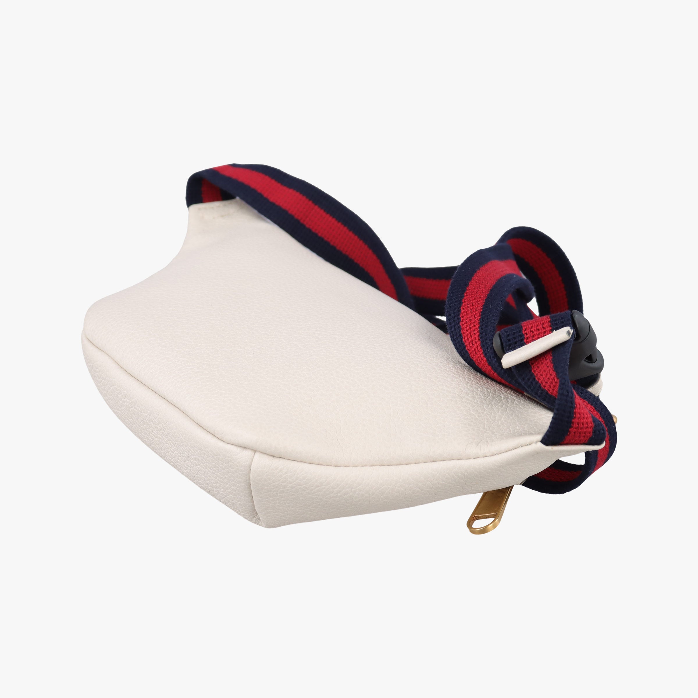 Vintage Gucci Gucci print White Leather 527792 bum bag/waist bag | stylenewstar