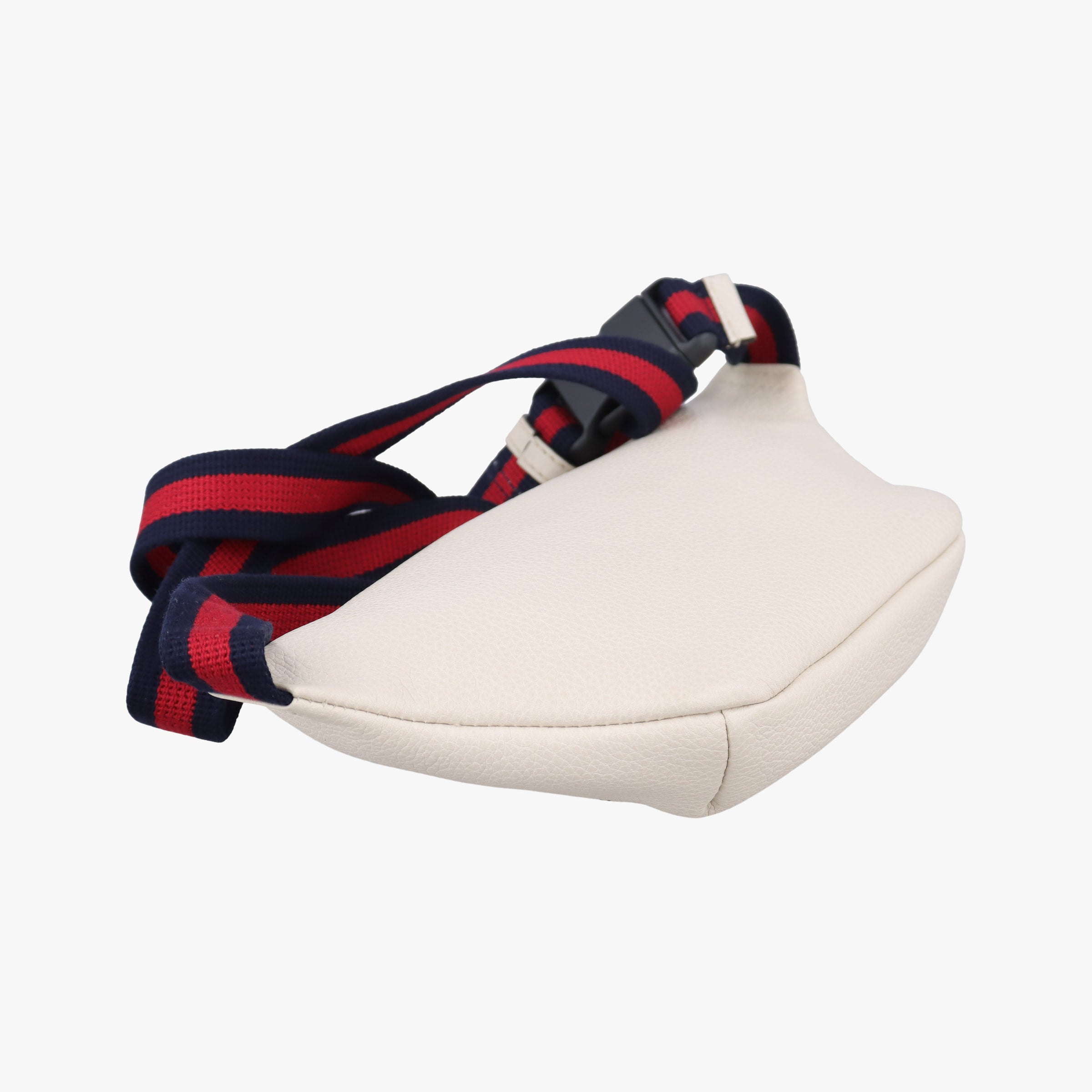 Vintage Gucci Gucci print White Leather 527792 bum bag/waist bag | stylenewstar