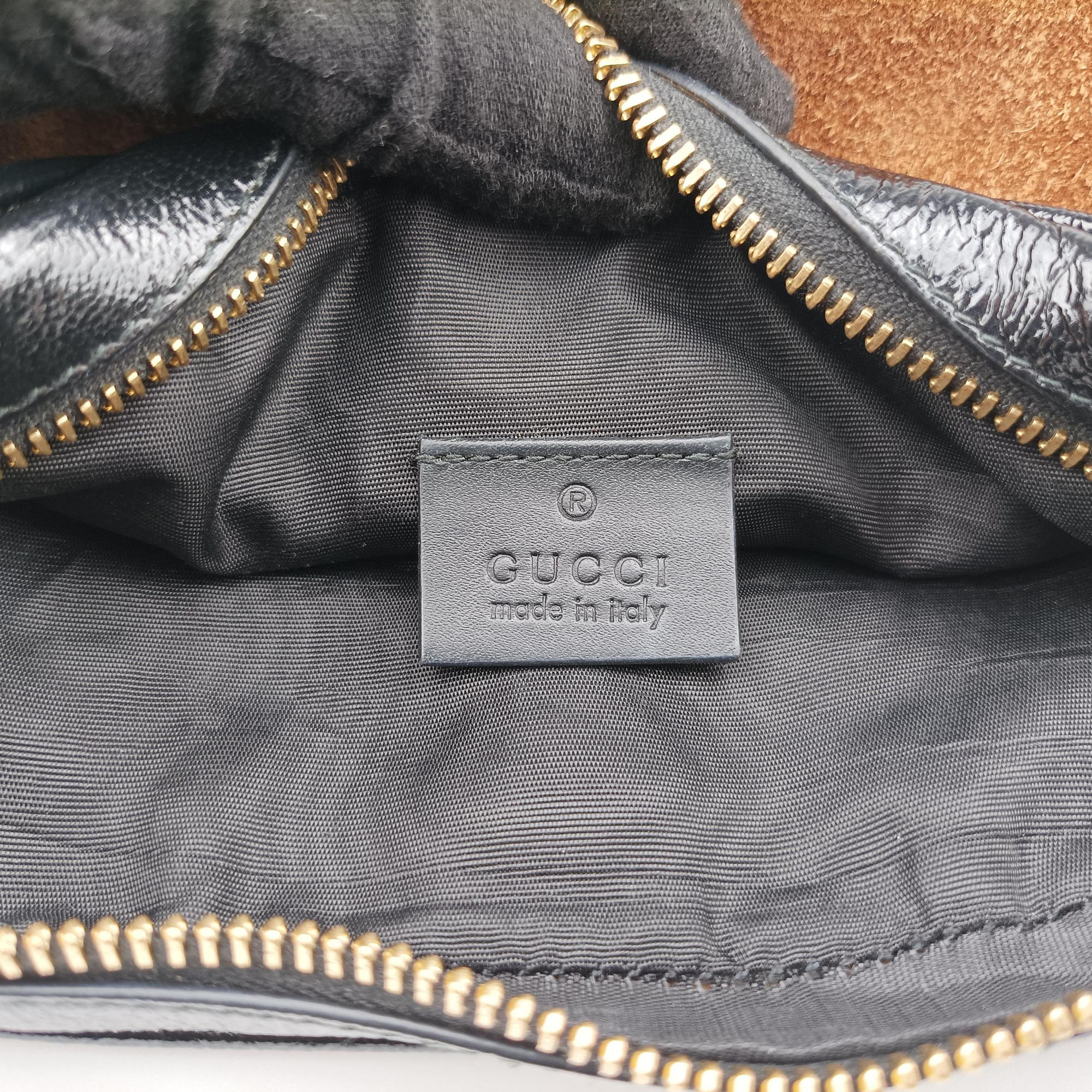 Secondhand Gucci Ophidia Brown Leather×Suede 573321 shoulderbag | stylenewstar