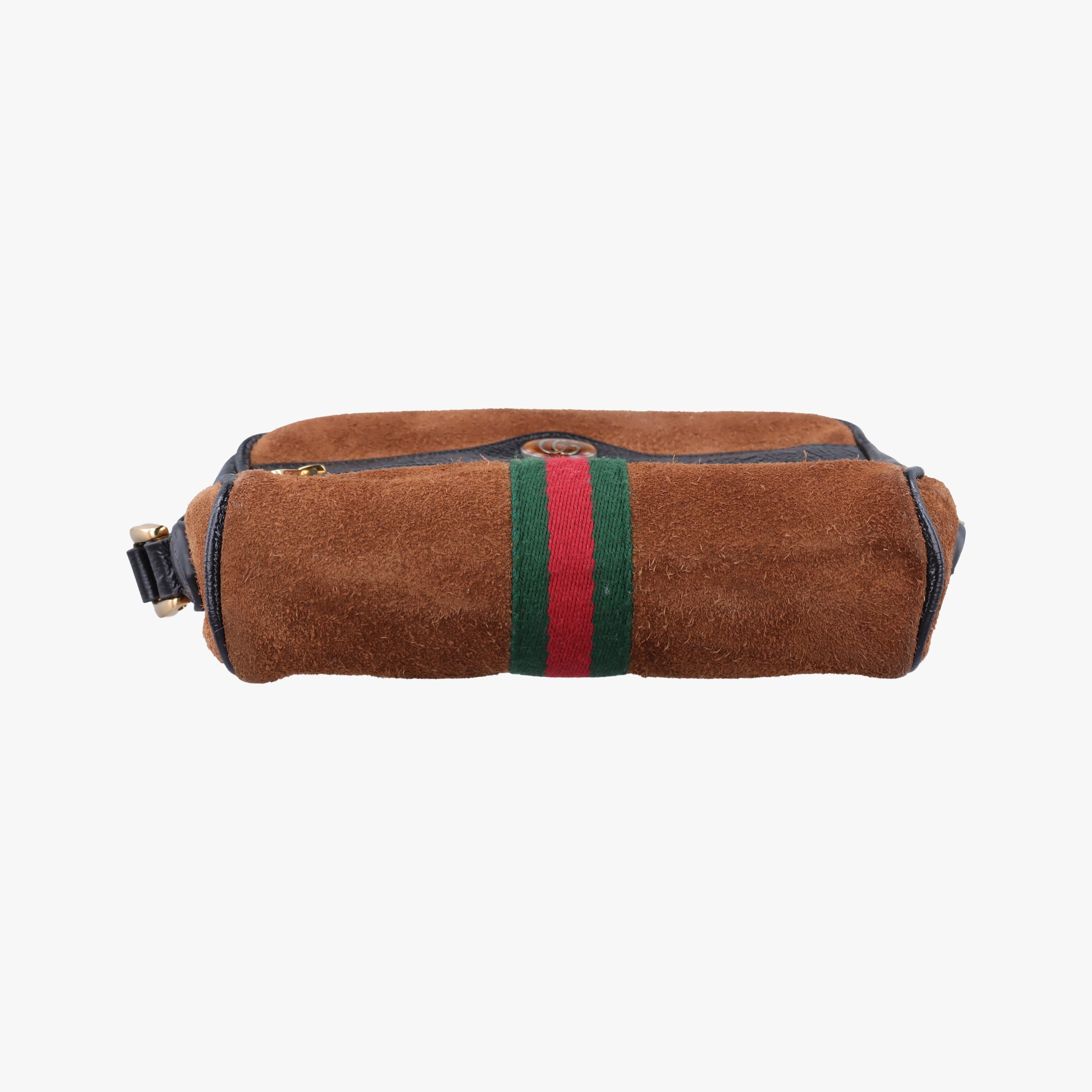 Secondhand Gucci Ophidia Brown Leather×Suede 573321 shoulderbag | stylenewstar