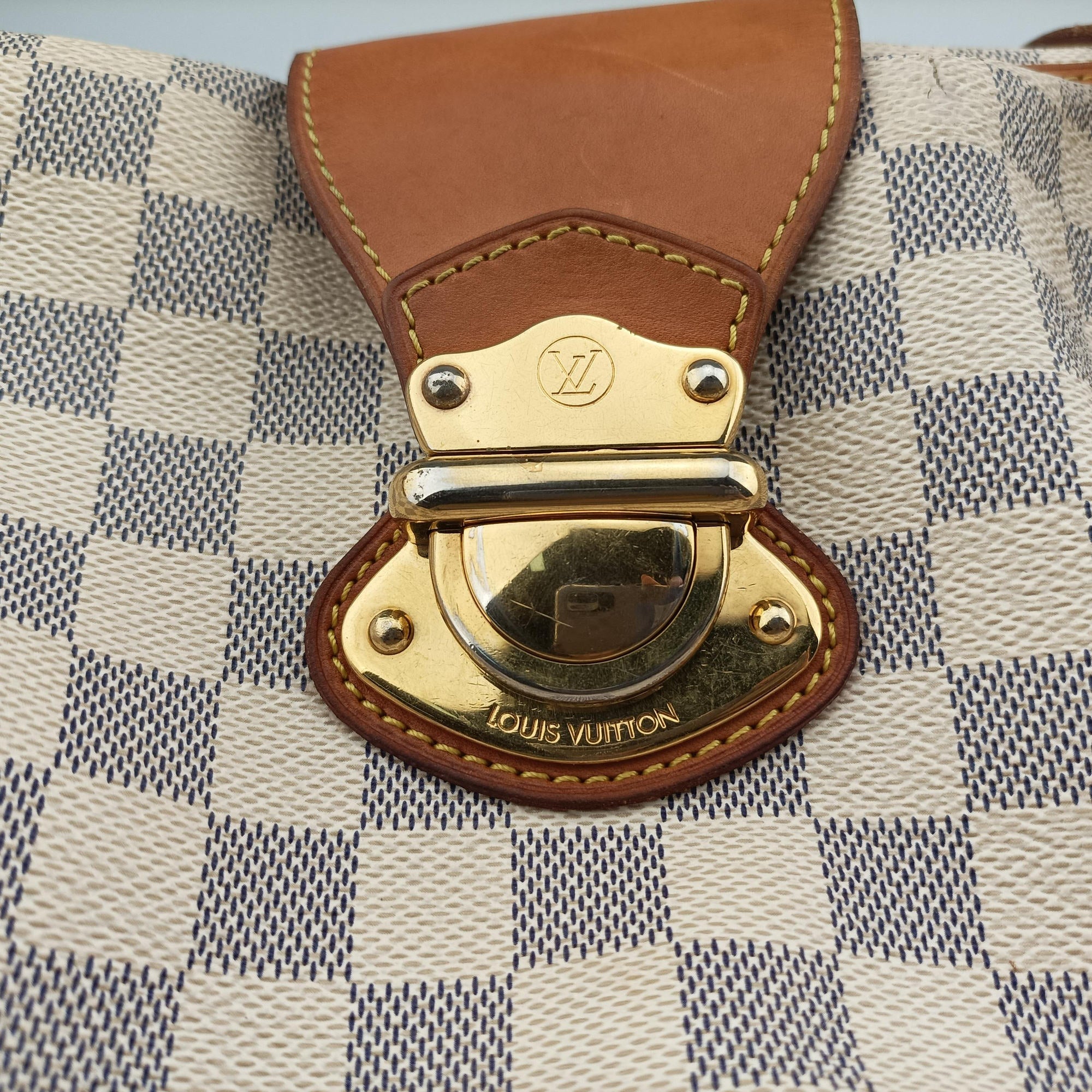Pre-owned Louis Vuitton STRESA PM Azur Damier Canvas N42220 shoulderbag | stylenewstar