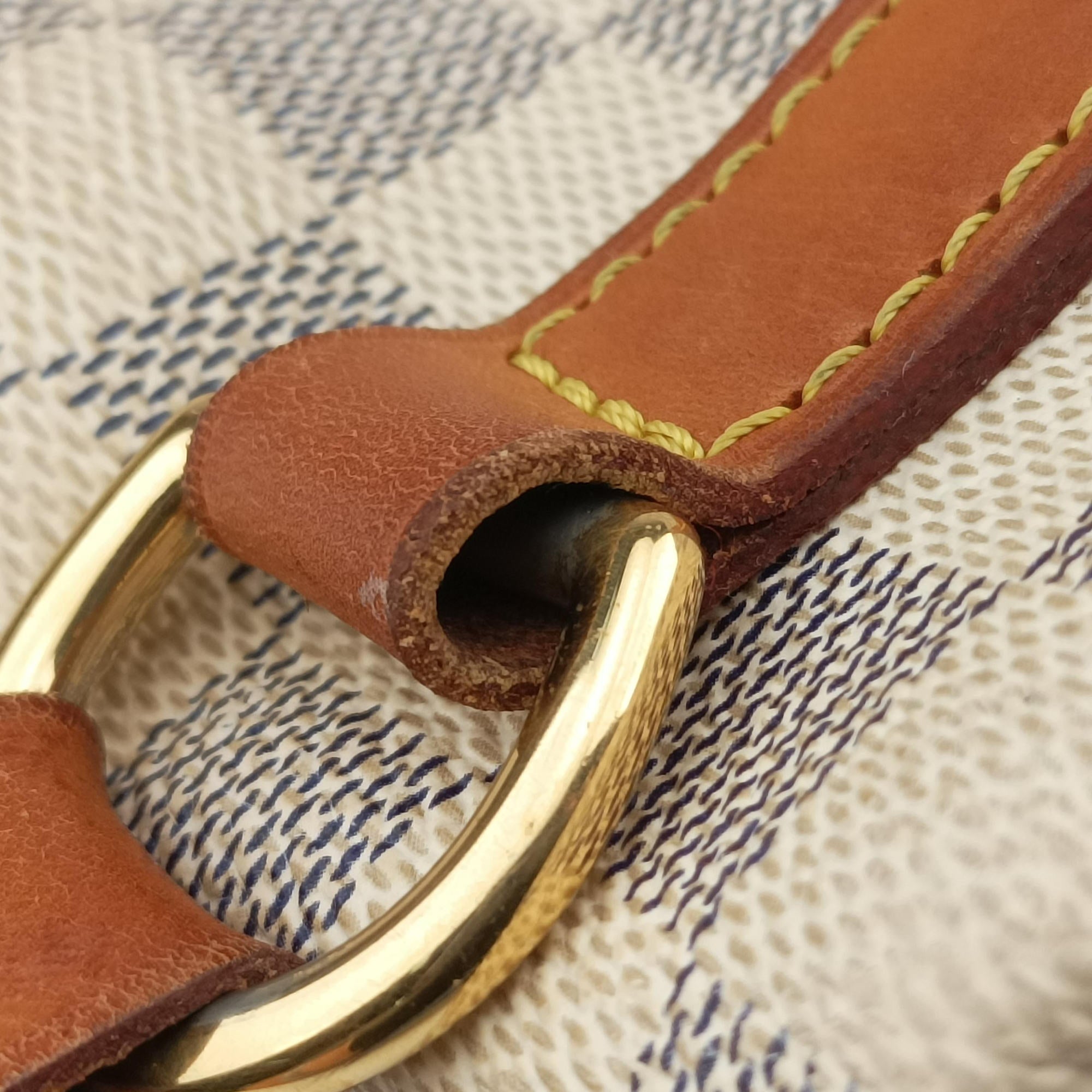 Pre-owned Louis Vuitton STRESA PM Azur Damier Canvas N42220 shoulderbag | stylenewstar