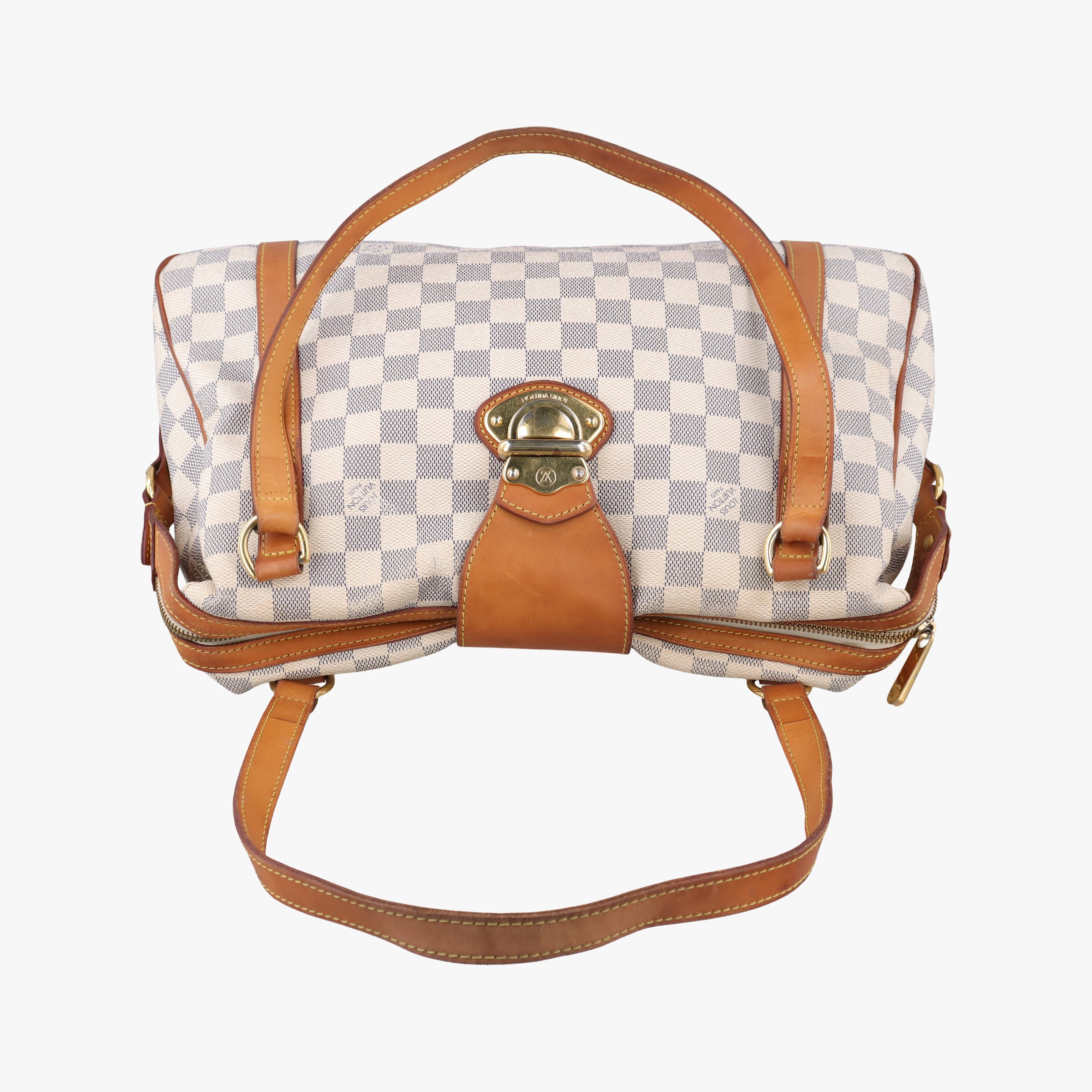 Pre-owned Louis Vuitton STRESA PM Azur Damier Canvas N42220 shoulderbag | stylenewstar