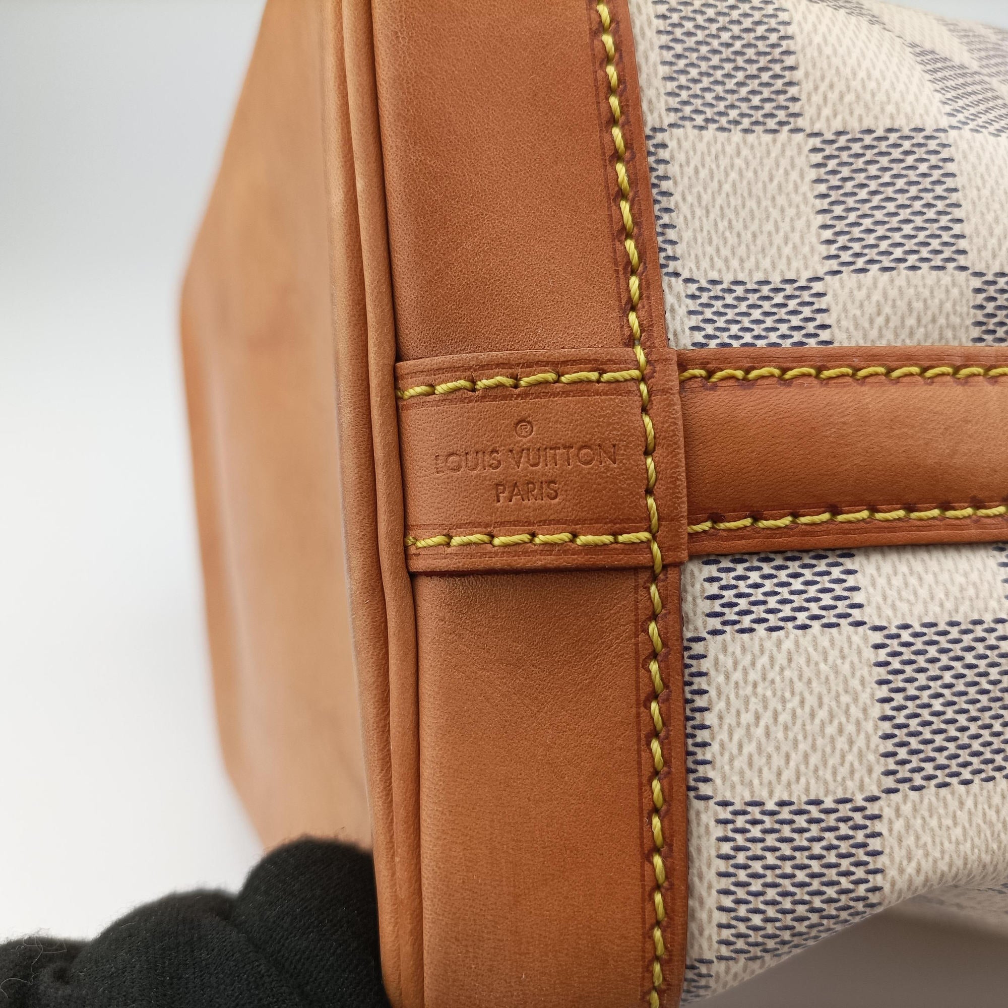 Pre-owned Louis Vuitton NoeBB AZUR Damier Canvas N41220 shoulderbag | stylenewstar
