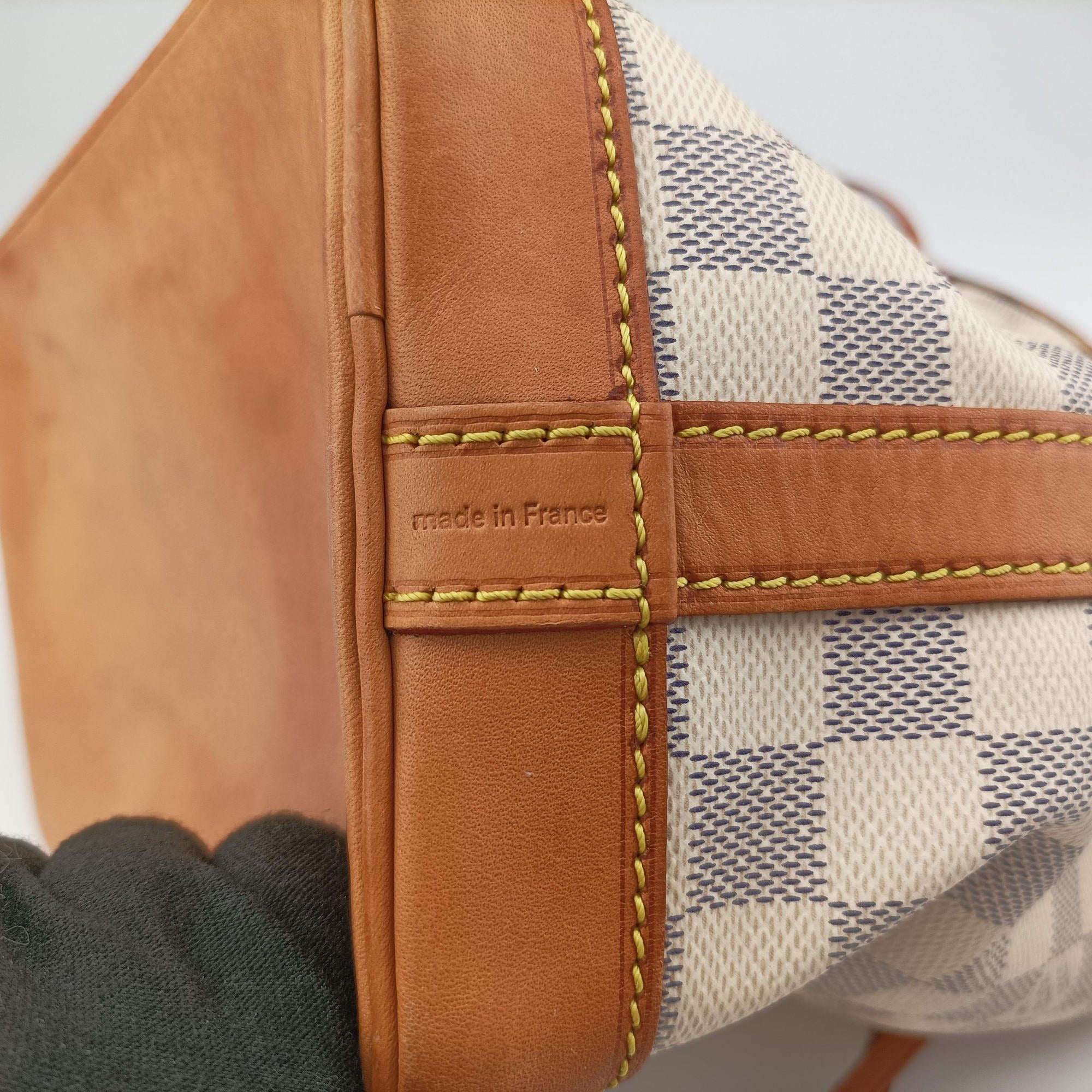 Pre-owned Louis Vuitton NoeBB AZUR Damier Canvas N41220 shoulderbag | stylenewstar